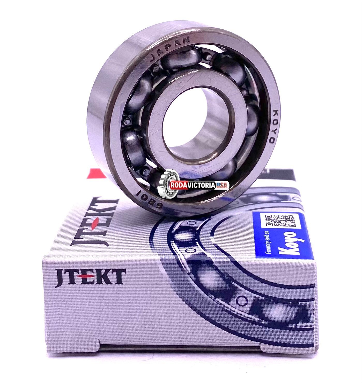 KOYO Japan 6201 C3 Deep Groove Ball Bearing, Open Type, No Seals 12x32x10 mm
