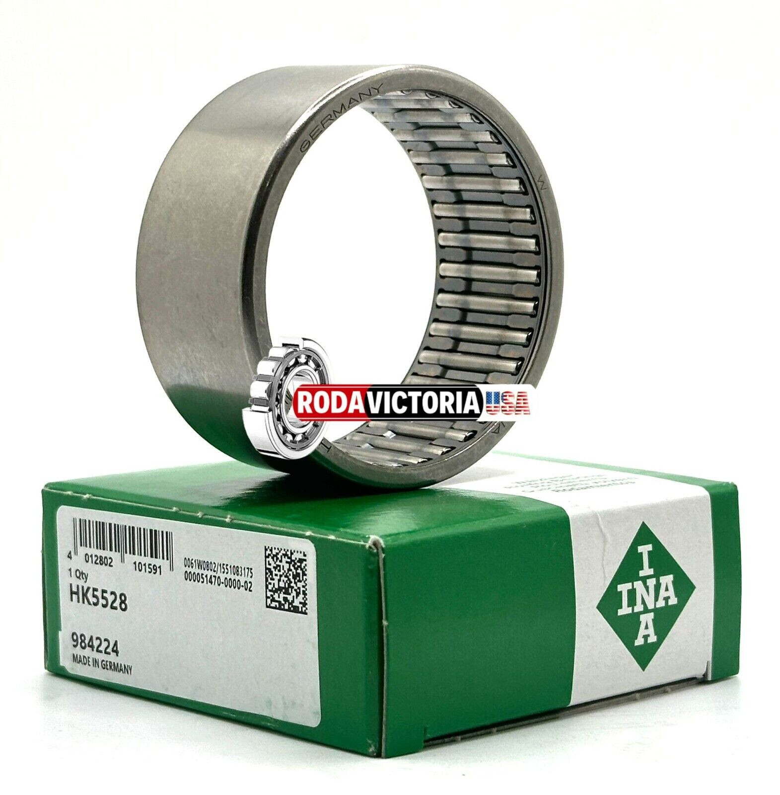 INA GERMANY HK5528 DRAWN CUP NEEDLE ROLLER BEARING 55x63x28mm