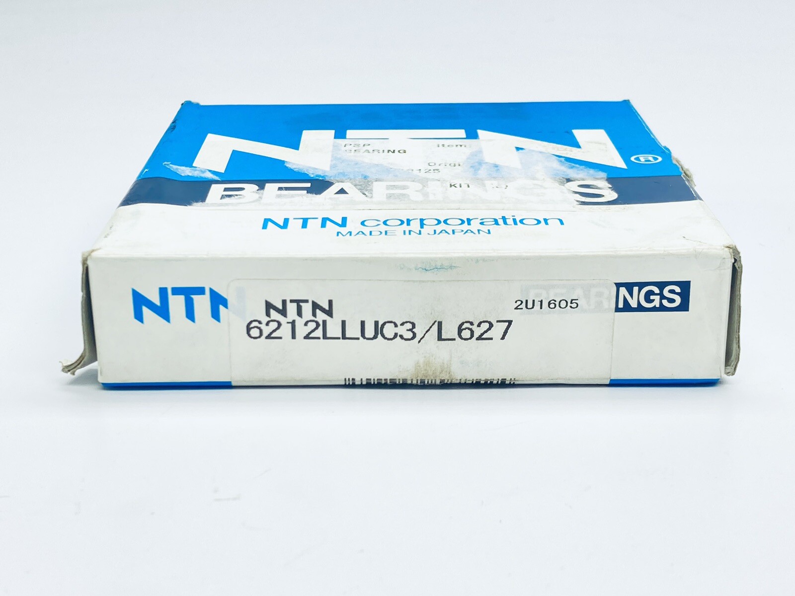 UNUSED NTN 6212LLUC3 DEEP GROOVE BALL BEARING 60mmID 110mmOD 22mmW 6212C3