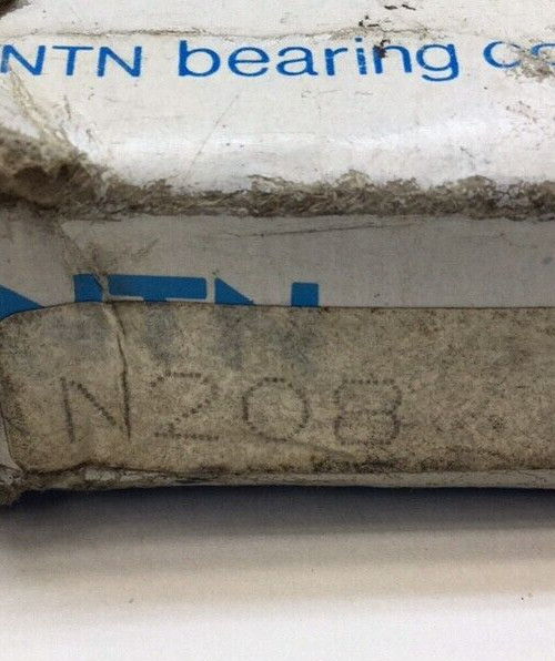 NTN N208 Cylindrical Roller Bearing 40mm ID X 80mm OD X 18mm W N-208
