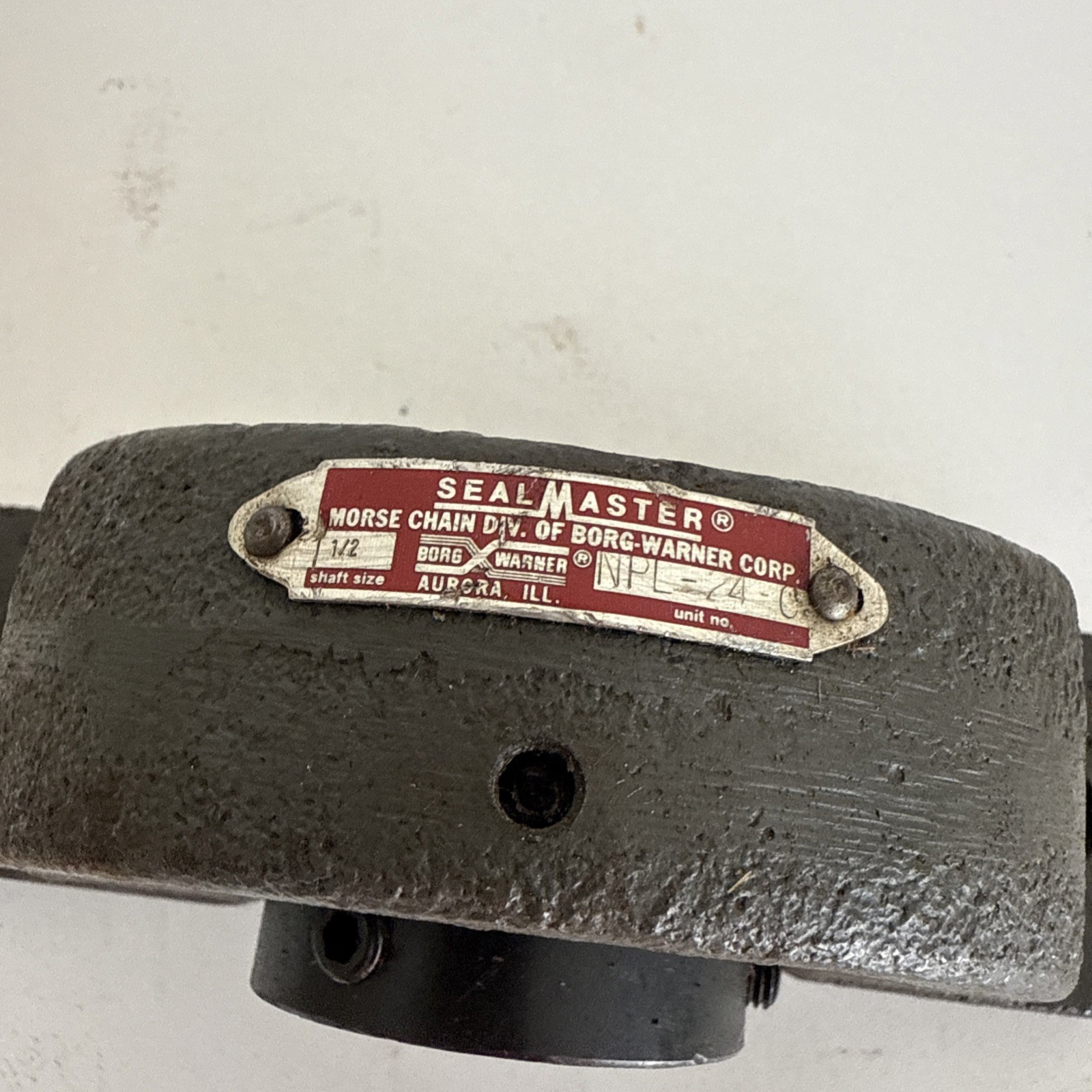 SealMaster NPL-24-C Unit 1/2 Shaft Size – Seal Master – Morse Chain Borg-Warner