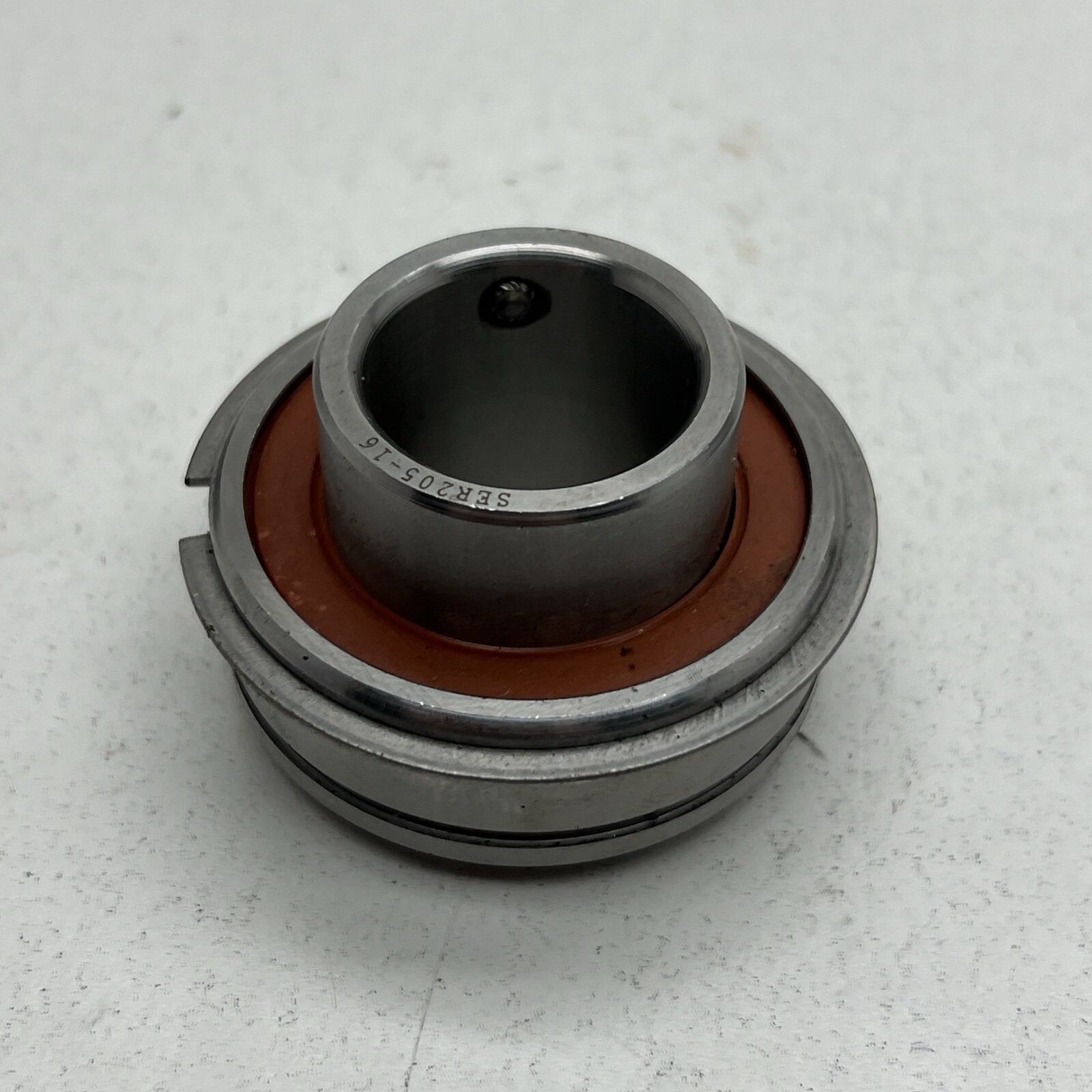 SER205-16 Insert Ball Bearing with Snap Ring 1″ Bore