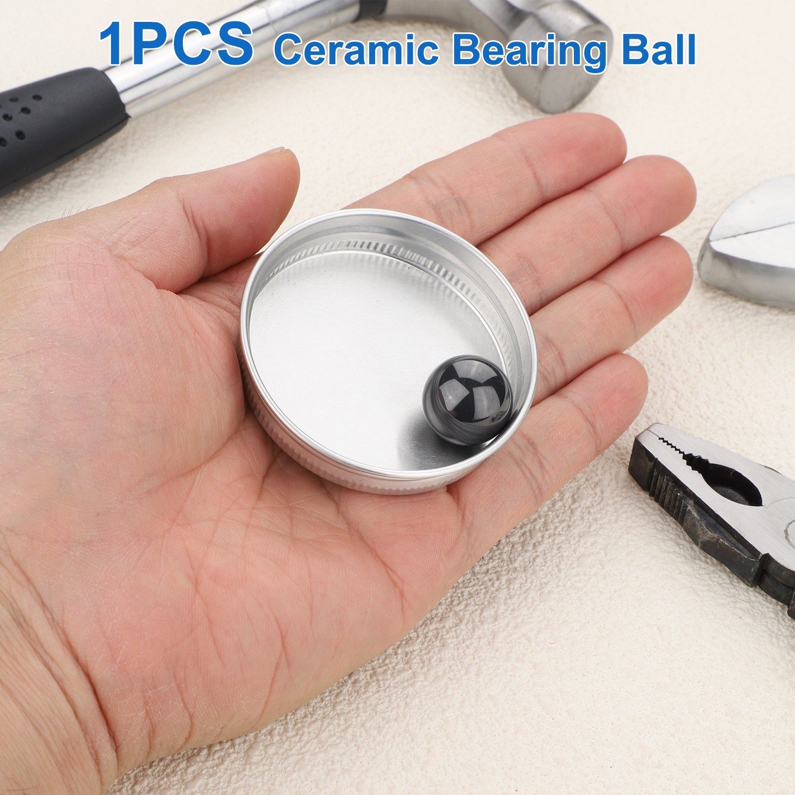 1pcs Ceramic Bearing Balls 21/32″ 16.668mm, Si3N4 Silicon Nitride G10 Precision
