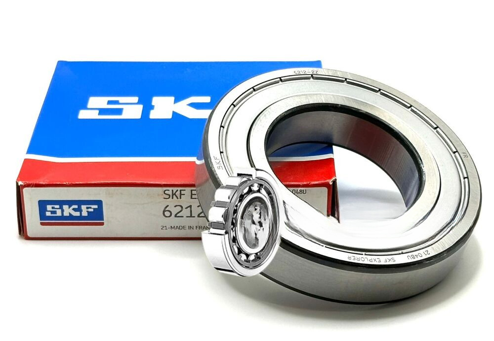SKF 6212 ZZ C3 DEEP GROOVE BALL BEARING, METAL SHIELDED 60x110x22 mm.