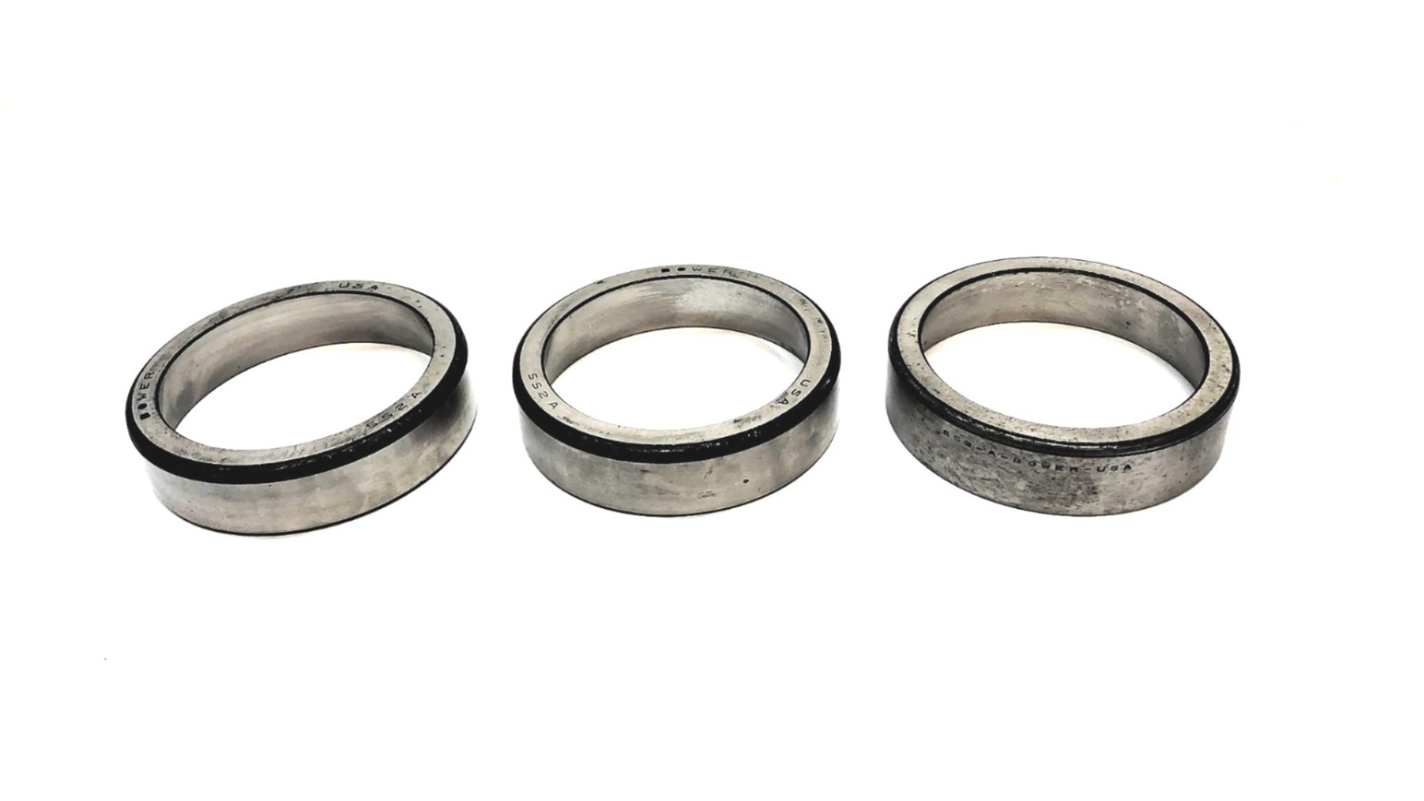 Bower Tapered Roller Bearing Cup (No Box) 552A [Lot of 3] NOS