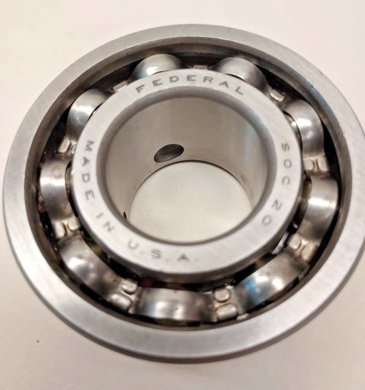 Federal Mogul SOC20 Insert Bearing 1.25 inch ID x 72mm OD x 33mm W (no collar)