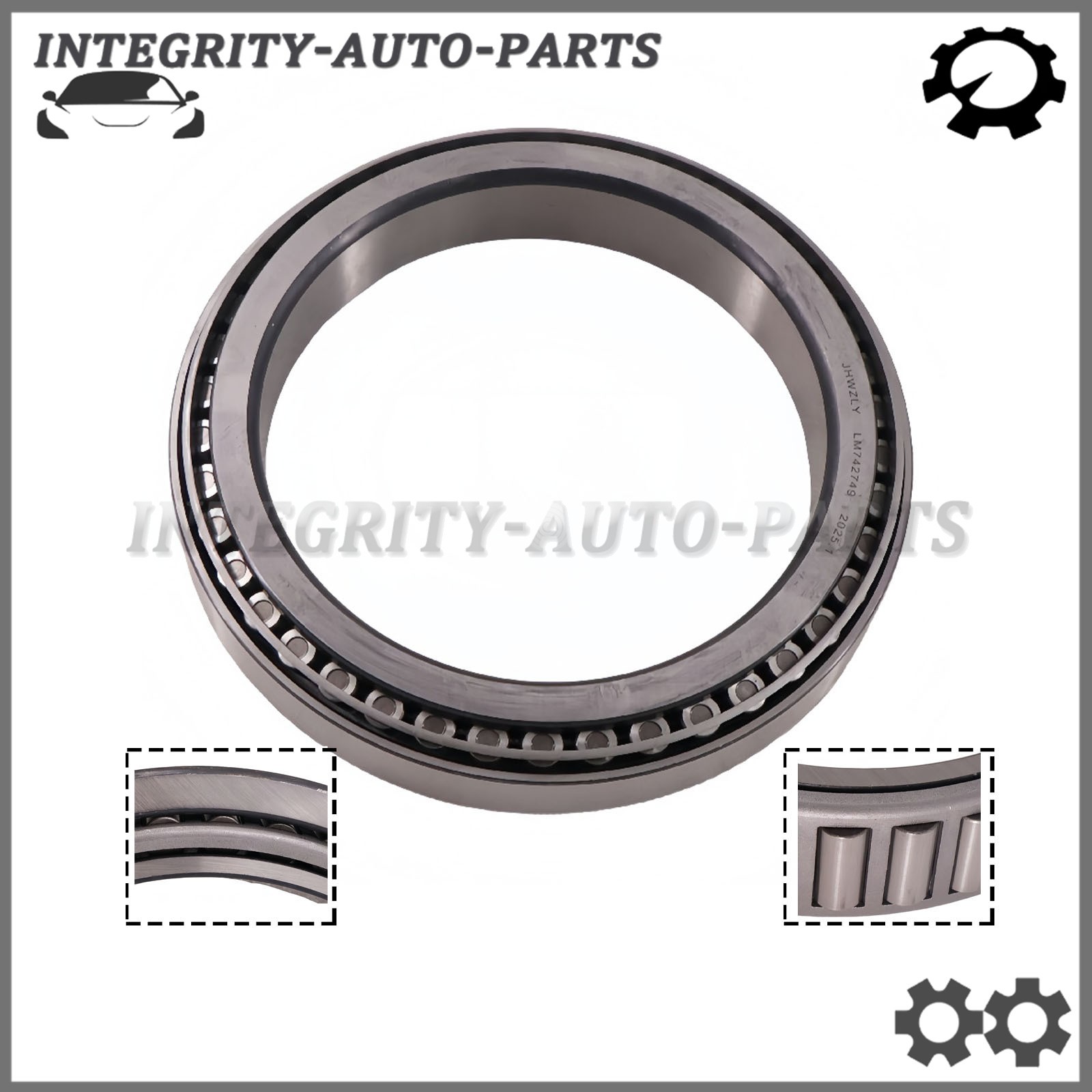 Tapered Roller Bearing Set Cup and Cone LM742749 LM742710 1-PC New Replacement