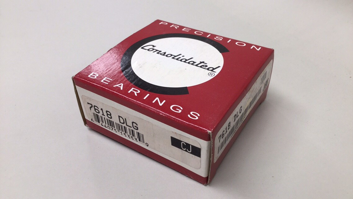 Consolidated 7618 DLG Precision Bearing 1-1/8″ Bore 2-9/16″ OD 1-7/16″ Length