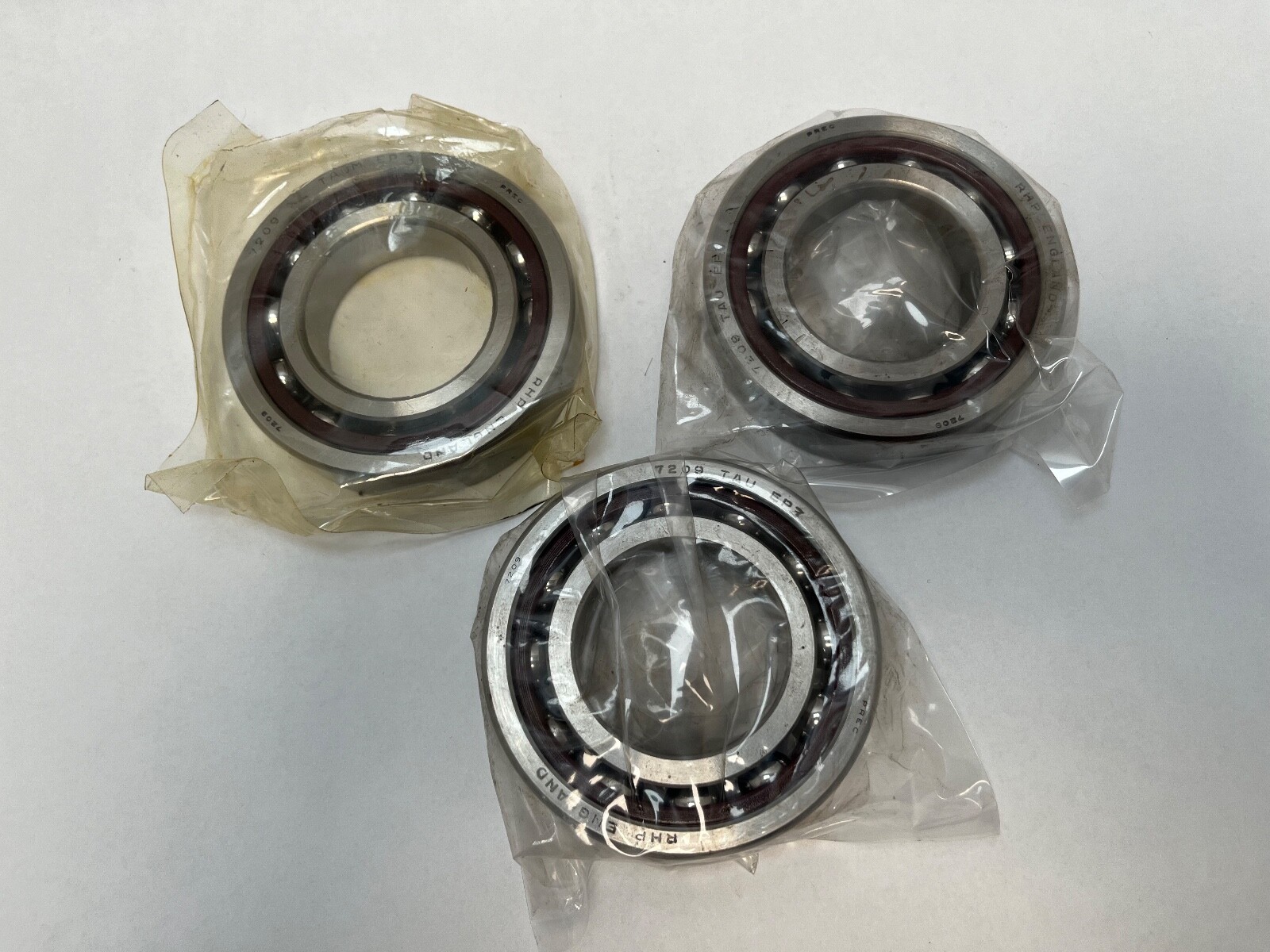 RHP 7209TDULP6 Bearing 7209B 7209-T-DUL-P6 7209TUEP3 45x85x19 mm 3 Pcs
