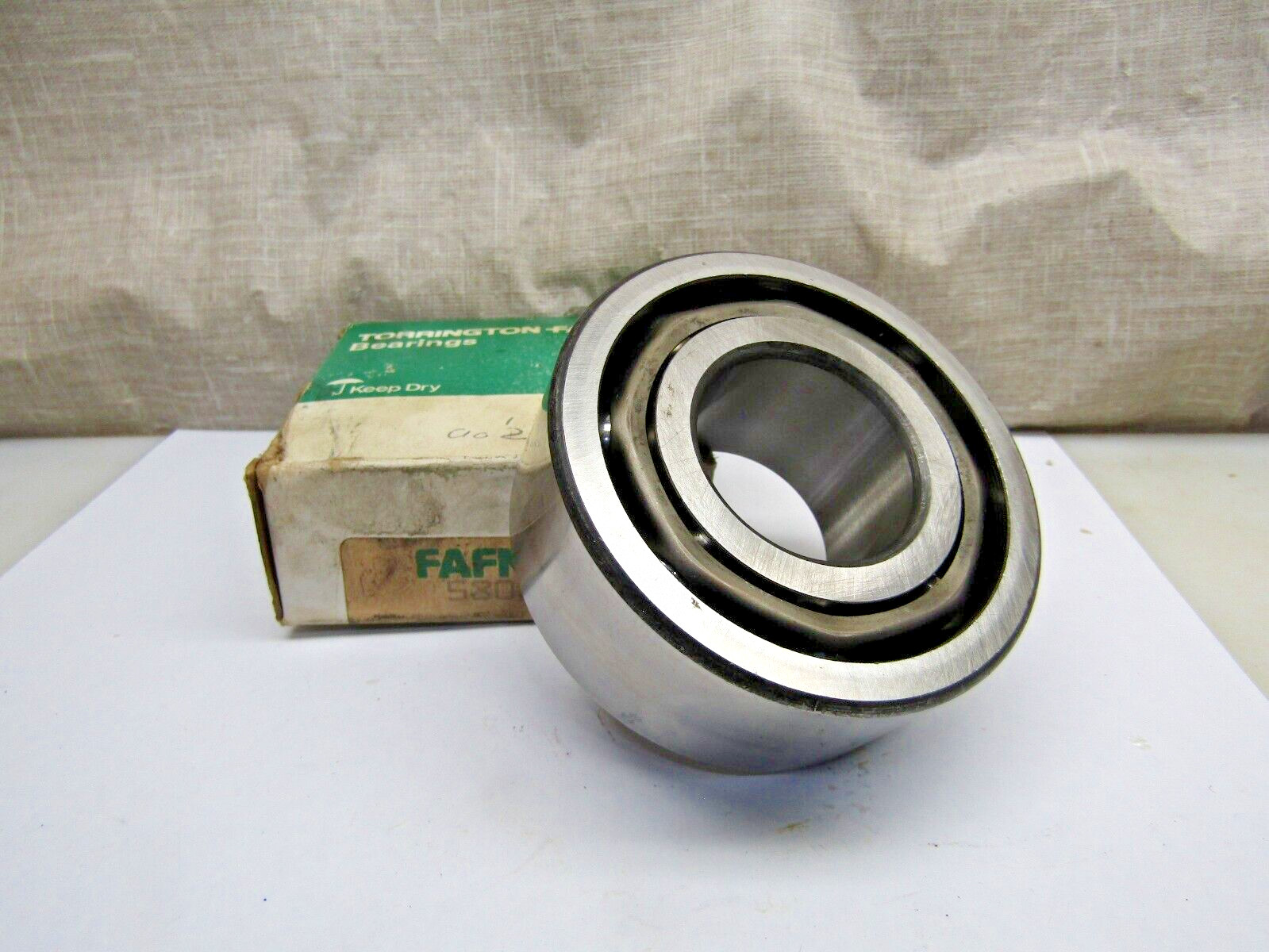 Fafnir 5308K 40 mm x 90 mm x 36.5 mm (1-7/16″) Angular Contact Bearing
