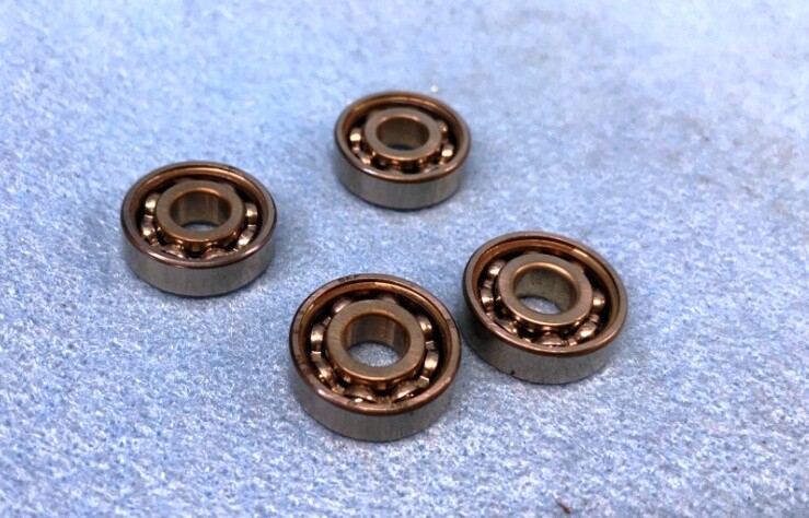 SKF DEEP GROOVE BALL BEARING, PART NO: 607 **LOT OF 4**
