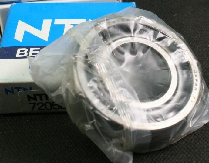 One (1) NTN 7205 BG Angular Contact Bearing 25MM ID Japan NEW