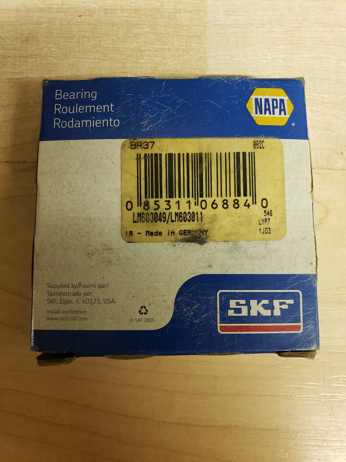 Napa BR37 Bearing