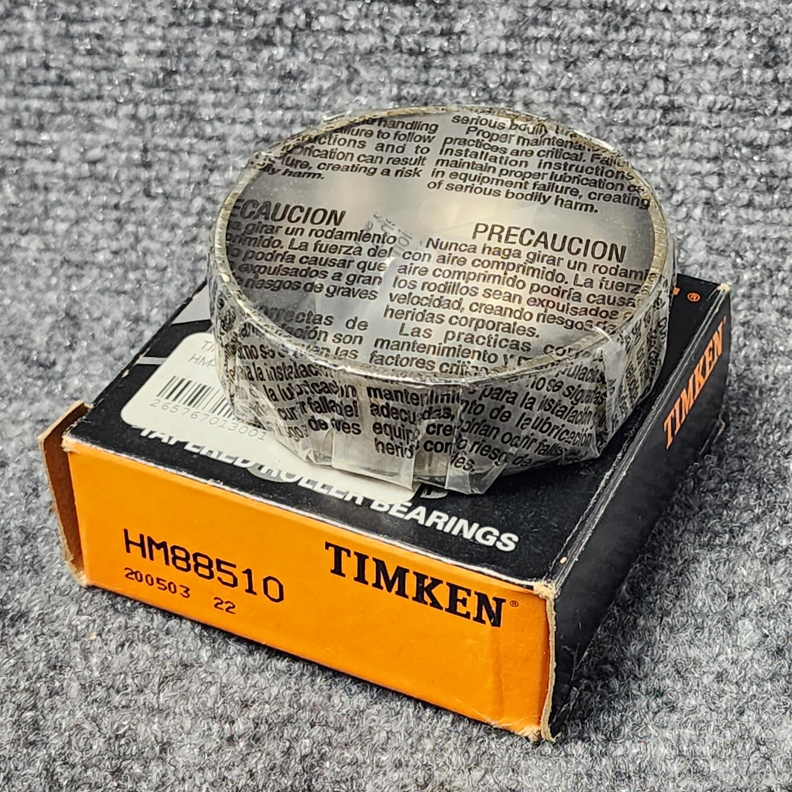 TIMKEN HM88510 Tapered Roller Bearing 2.8750 in OD, 0.9063 in Width