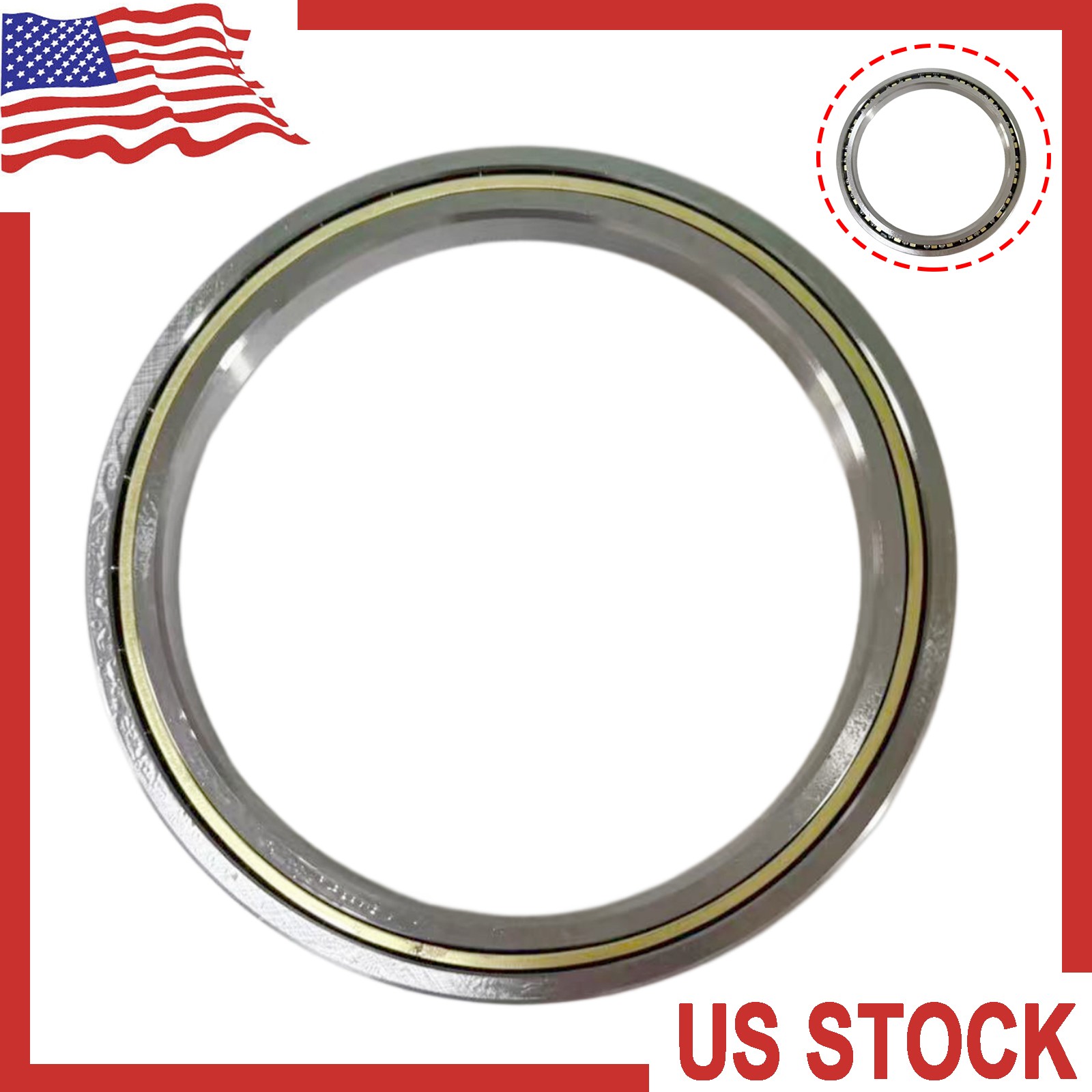 CSXD045 Roller Bearing 4.5″x5.5″x0.5″ (114.3mm x 139.7mm x 12.7mm) KD045XP0