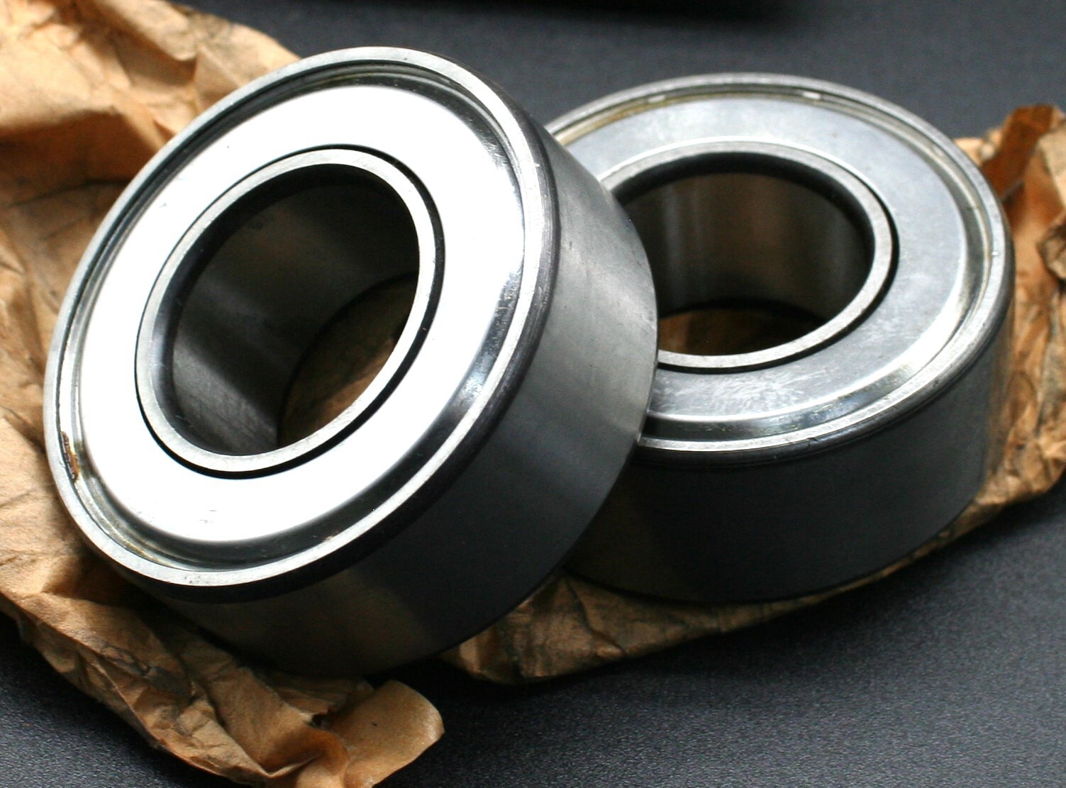 Two (2) MRC 5207 CF Angular Contact Bearings ONE SHIELD ONLY 35MM ID USA NEW