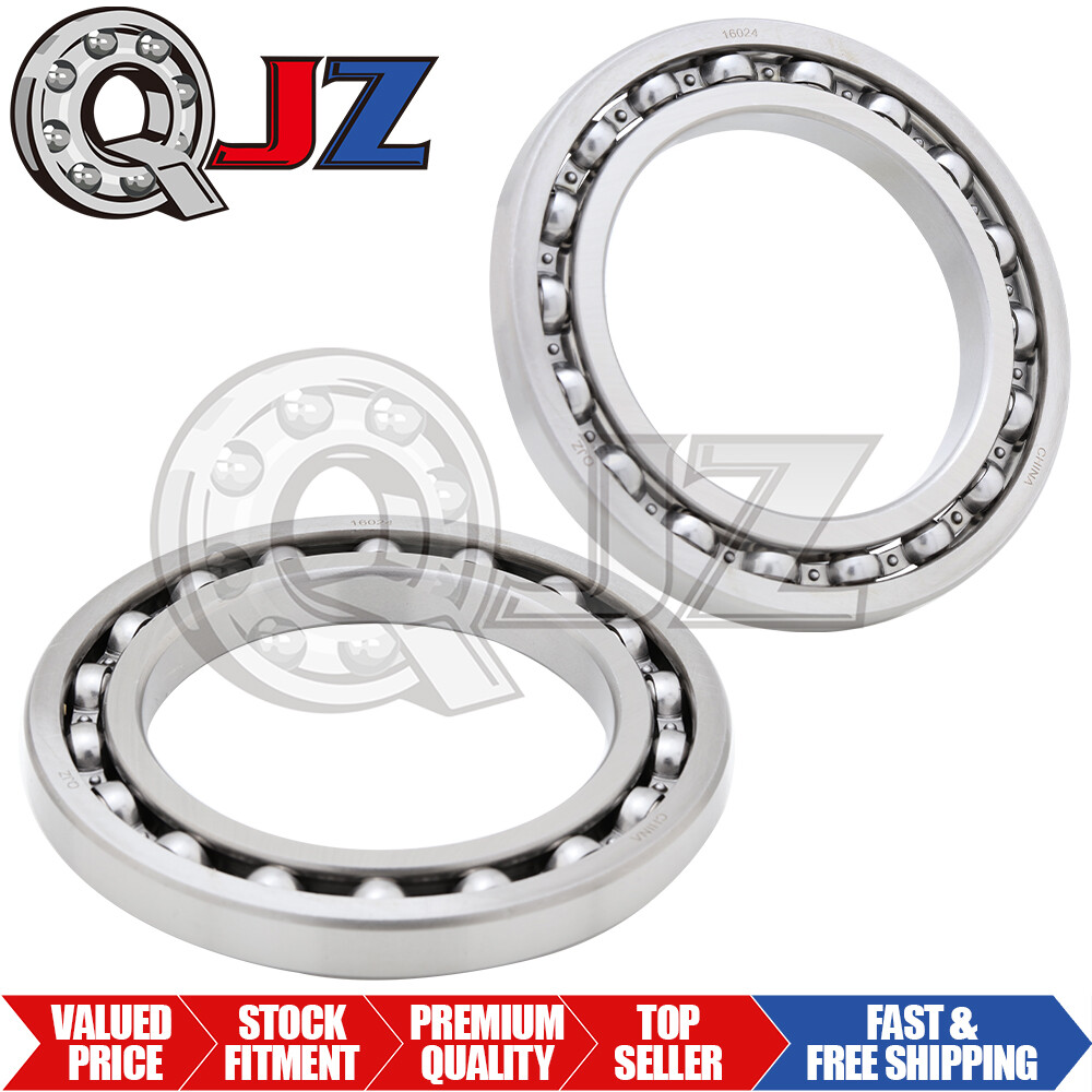 [Qty.2] 16024 Radial/Deep Groove Ball Bearing [120 mm ID x 180 mm OD x 19 mm W]