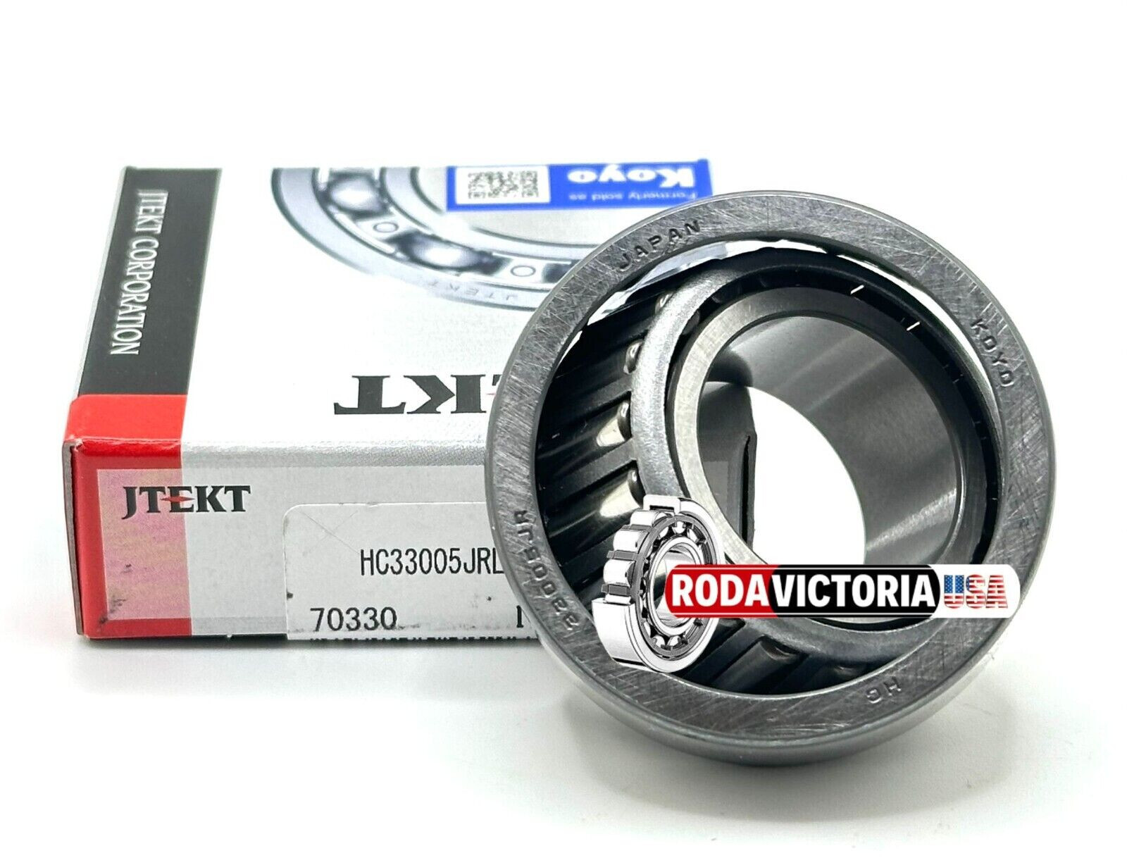 KOYO JAPAN 33005 JR TAPERED ROLLER BEARING 25x47x17mm SAME DAY SHIPPING