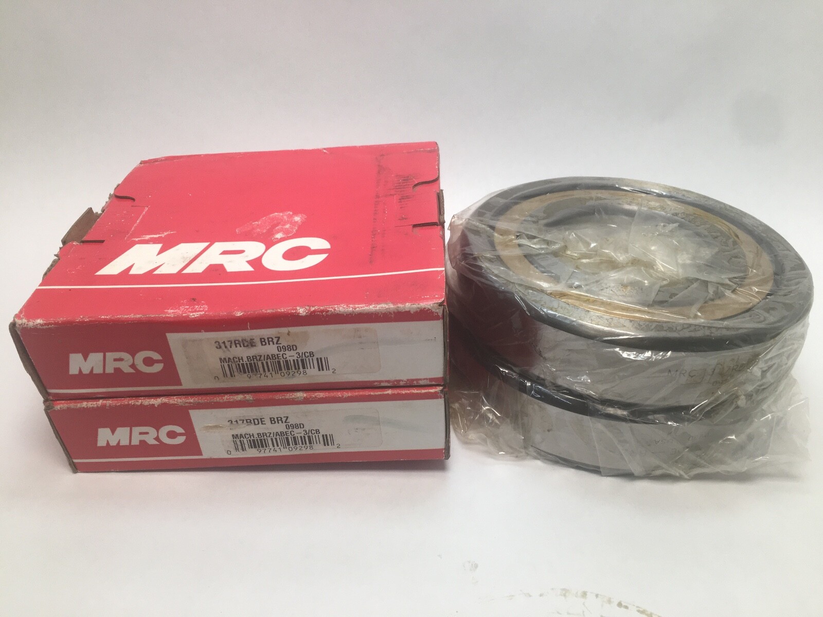 MRC 317BDE Angular Contact Bearing 85x180x41 mm 7317 317 B DE BRZ ABEC3 USA Set