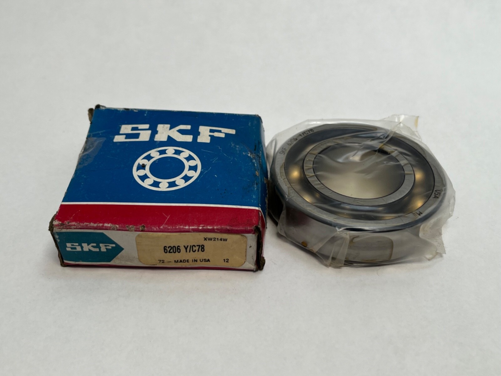SKF 6206YC78 Bearing Open 30x62x16 mm 6206-P5 6206-Y-C78 USA