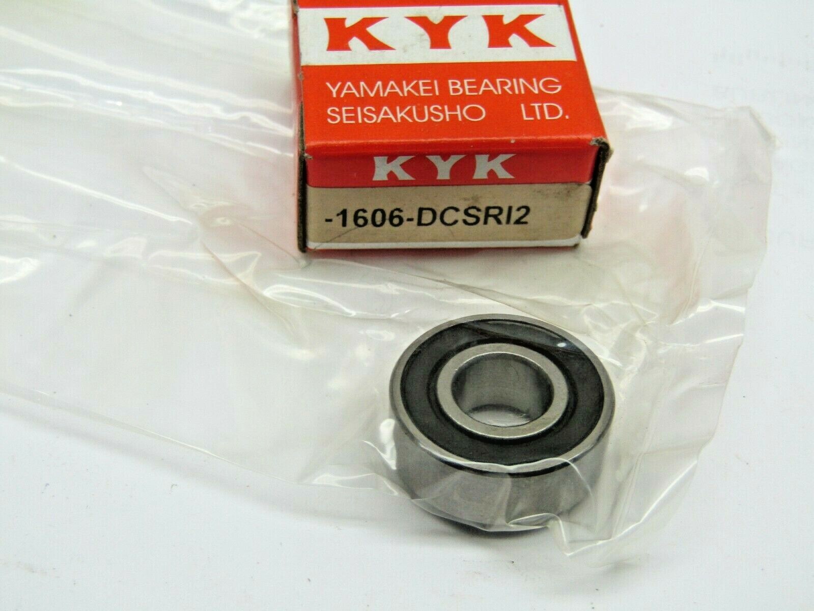 KYK 1606-DC 1606-2RS 3/8″ X 29/32″ X 5/16″ Sealed Bearing