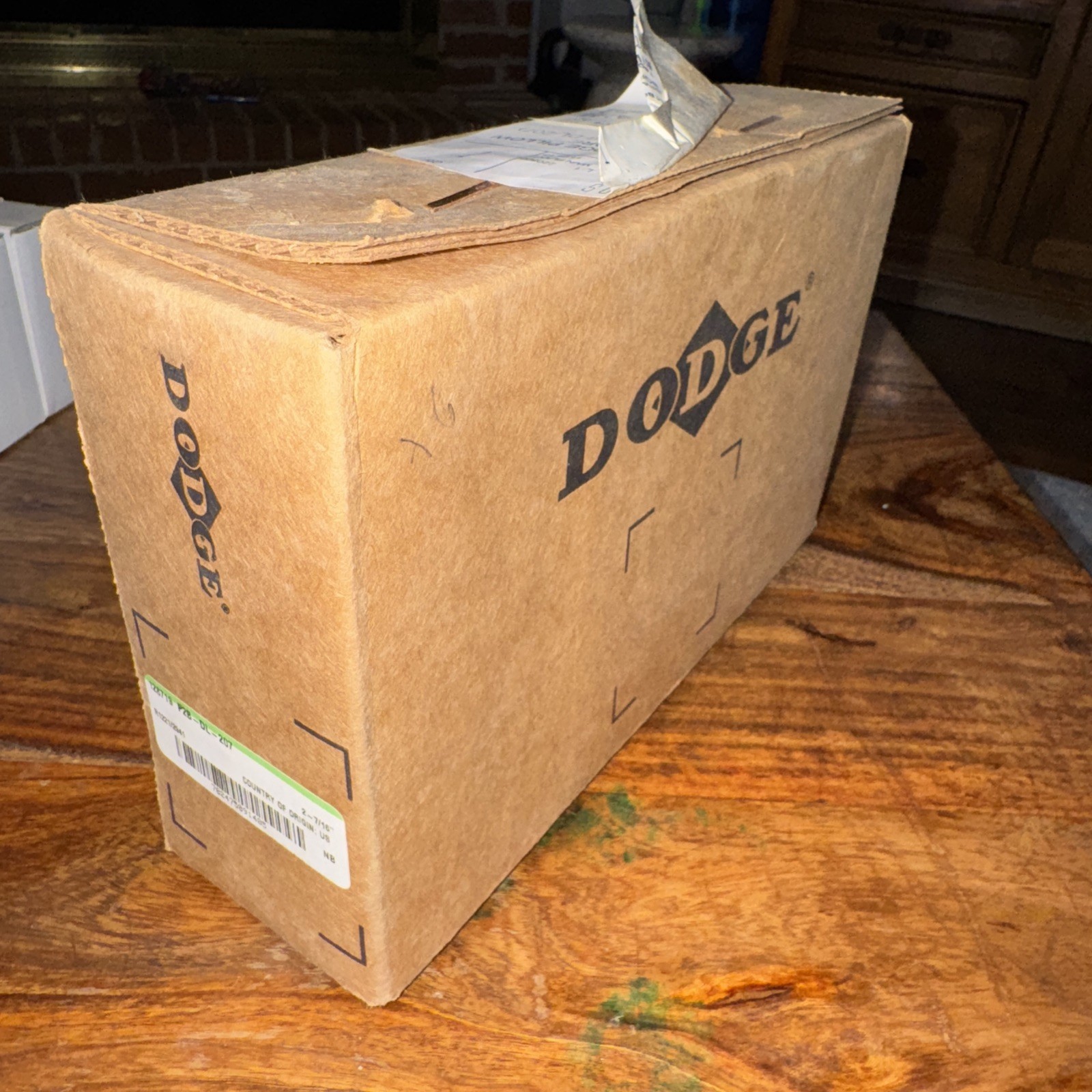 DODGE 128719 P2B-DL-207, Two-Bolt Pillow Block, Non-Expansion, Cast Iron New PND