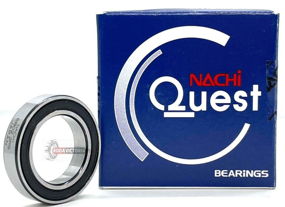 NACHI JAPAN 6804-2RS Rubber Sealed Bearing 20x32x7mm 6804-2NSE 61804-2RS