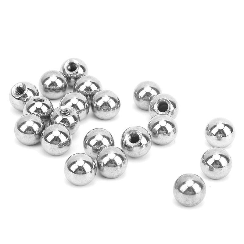 Stainless Steel Ball Nut Thread Half Hole M2/M2.5/M3/M4/M5/6/8/10/12/14/16/18/20