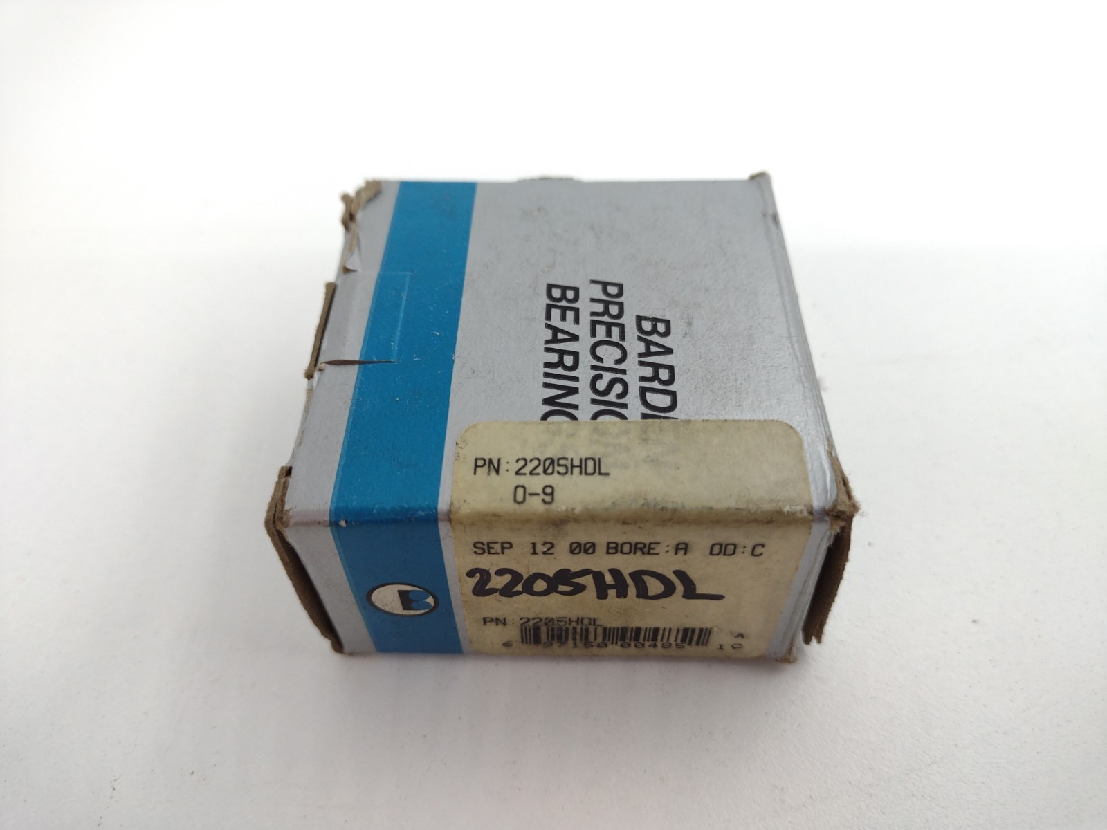 *** Barden 2205HDL Angular Contact Bearing 25 mm Bore