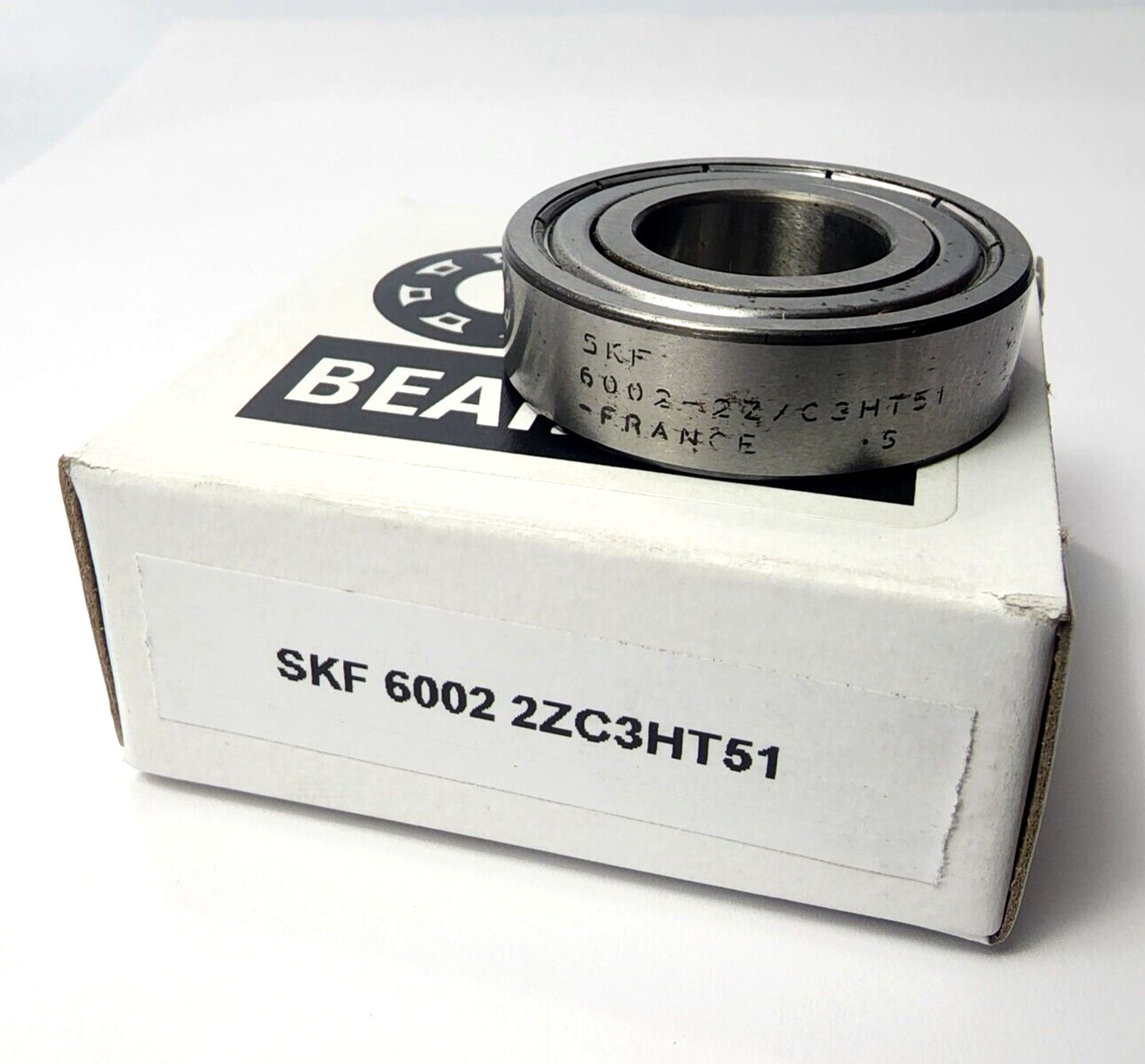 New SKF 6002 2Z/C3 HT51 Single Row Ball Bearing Double Shielded (6002 6002 zz)