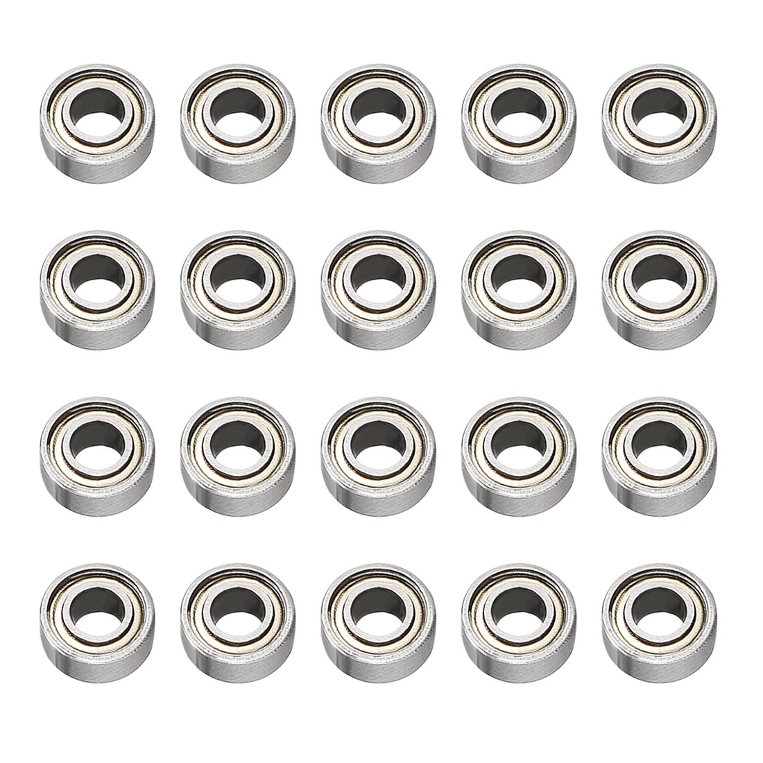 20pcs Double Shield 683ZZ Deep Groove Ball Bearing Carbon Steel Bearing