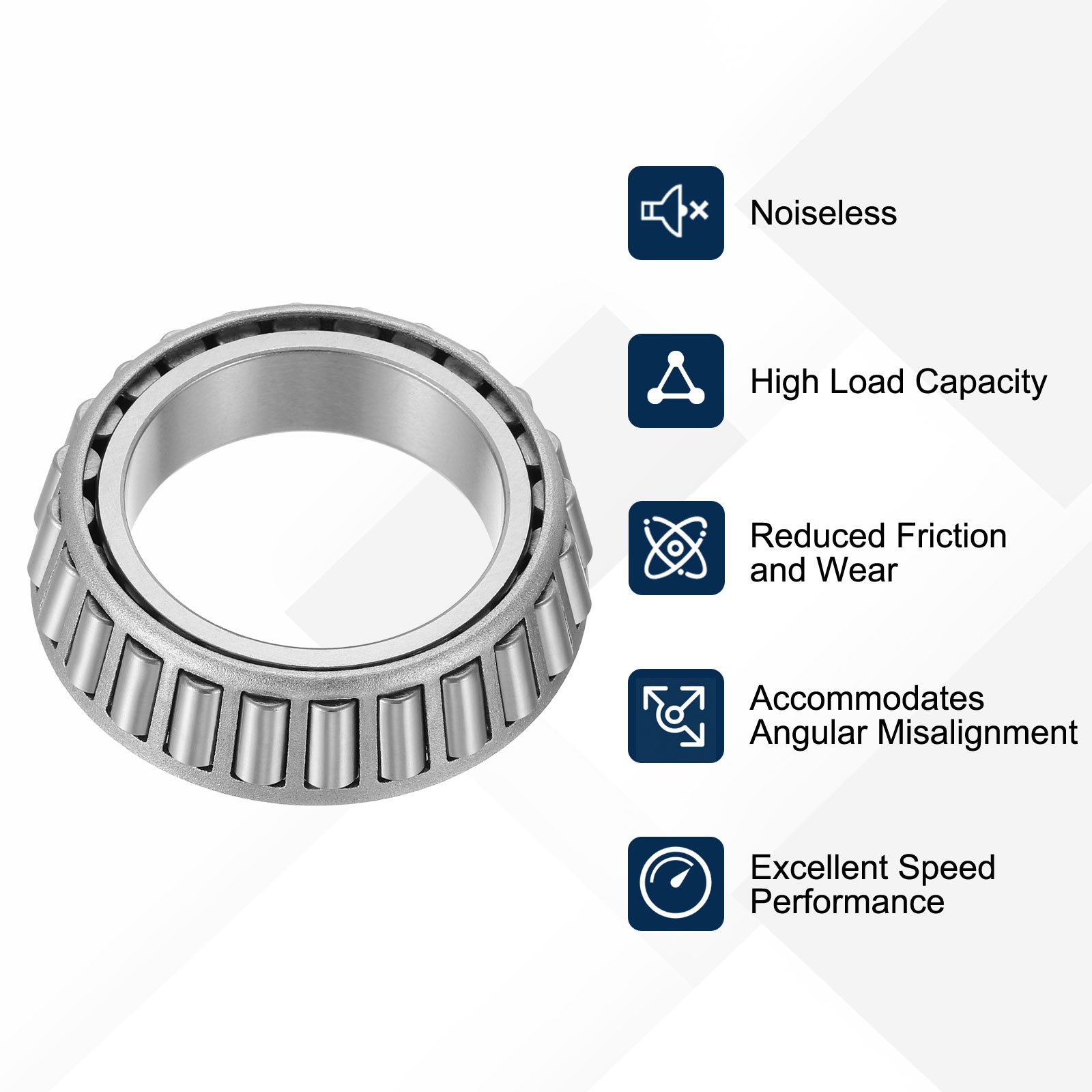 46mm Bore 69mm OD LM503349A Tapered Roller Bearing Cone 19mm Thick Chrome Steel