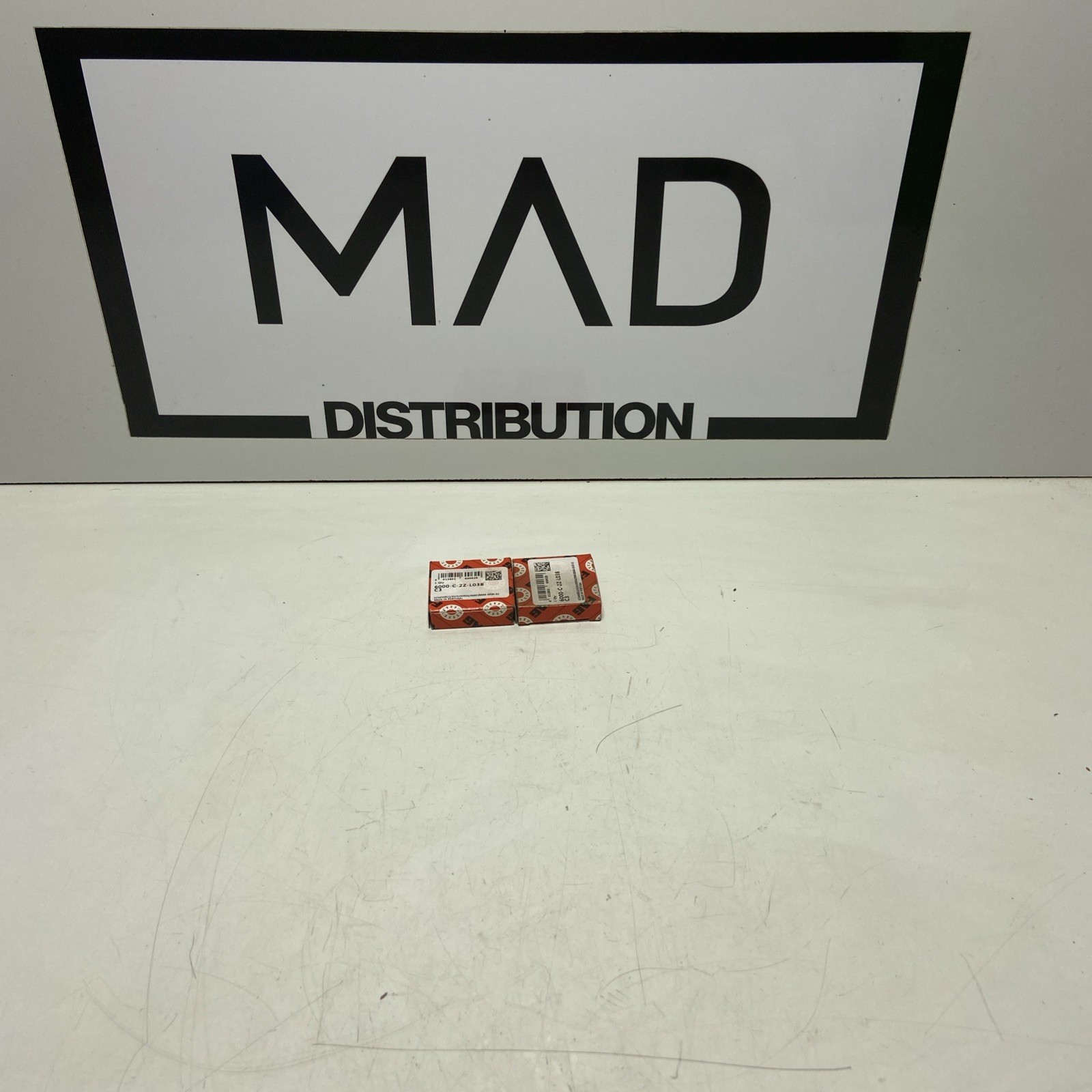 FAG 6000-C-2Z-L038-C3 Ball Bearing 10mm Bore 26mm OD 8mm Wide LOT OF 2