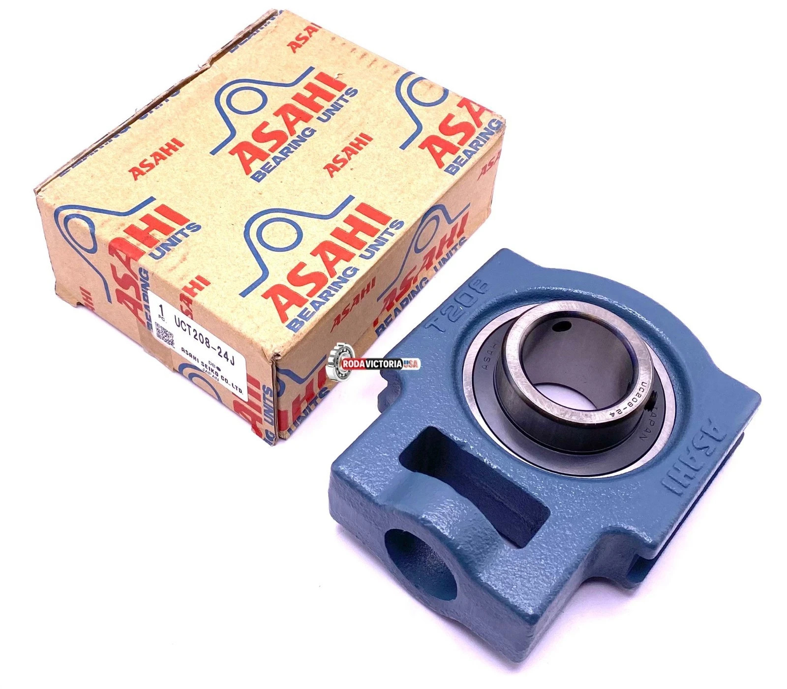 ASAHI Japan UCT208-24 J Take-Up Housing Unit – For Linear Movement 1 1/2″ Bore