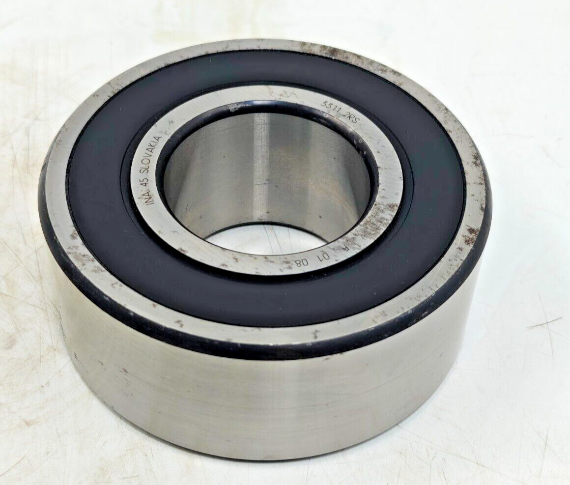 3311 2RS INA Double Row Angular Contact Ball Bearing 55x120x49.2 mm 3311 / 5311