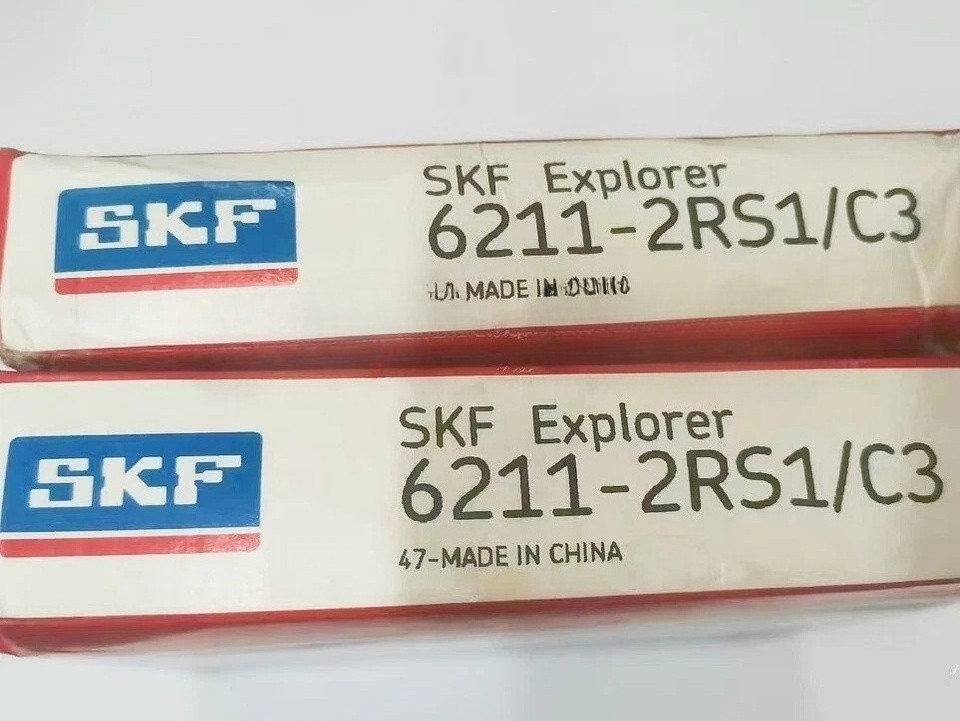 6211-2RS1/C3 1PC NEW SKF 6211-2RS1/C3 deep groove ball bearing