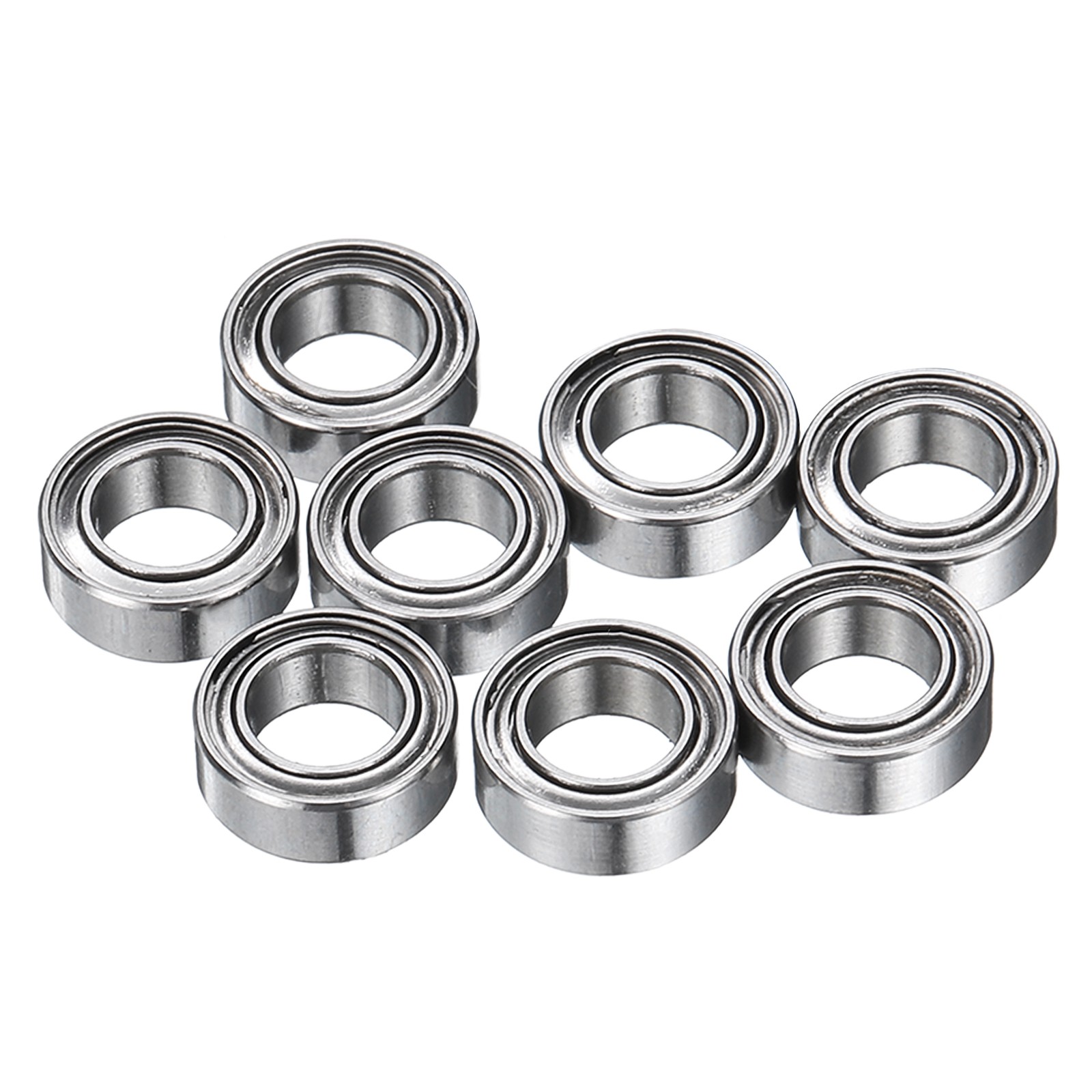 8Pcs MR74ZZ Deep Groove Ball Bearings 4mm ID 7mm OD 2.5mm Width Bearing
