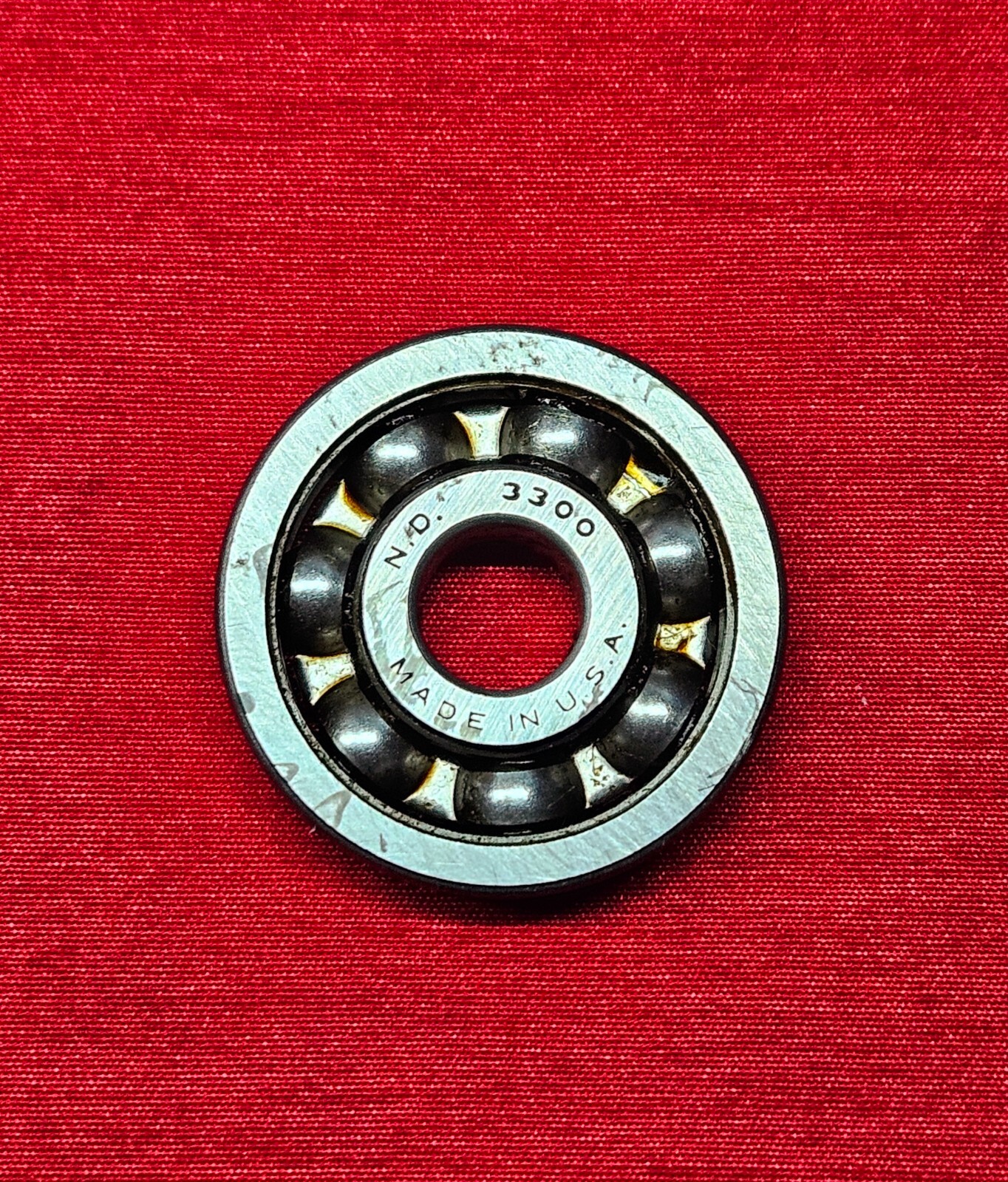 New Departure ND 3300 Bearing 10mm Bore, 35mm OD, 11mm W, Made In USA – NEW