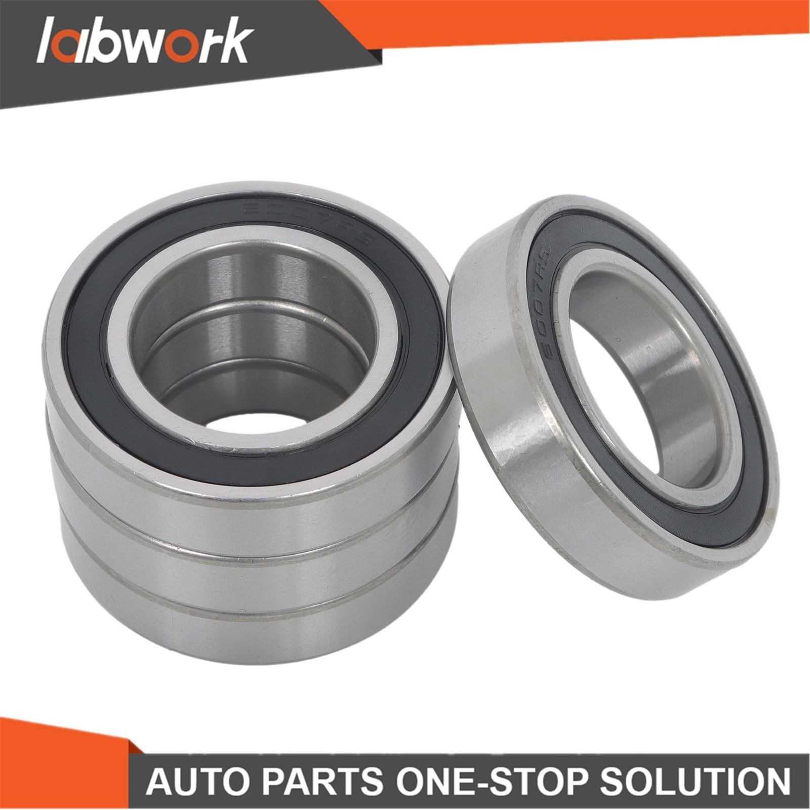 Labwork 6007-2RS Deep Groove Bearings 10pcs 35x62x14mm Rubber Sealed Set