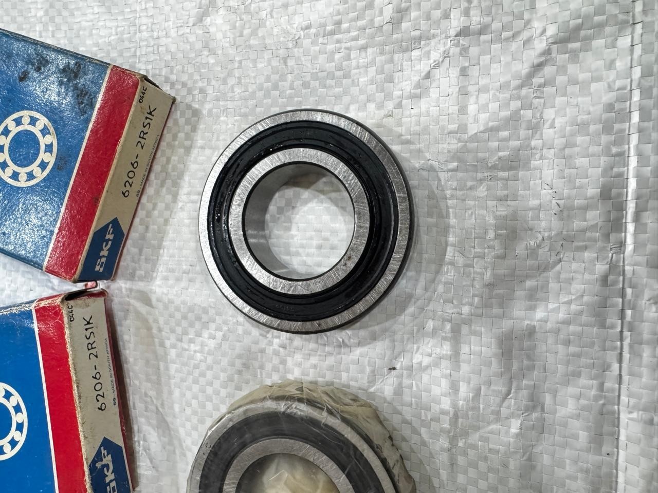 6206-2RS1K SKF DEEP GROOVE BALL BEARING WITH TAPERED BORE 30x62x16mm, 6206-2RS1K