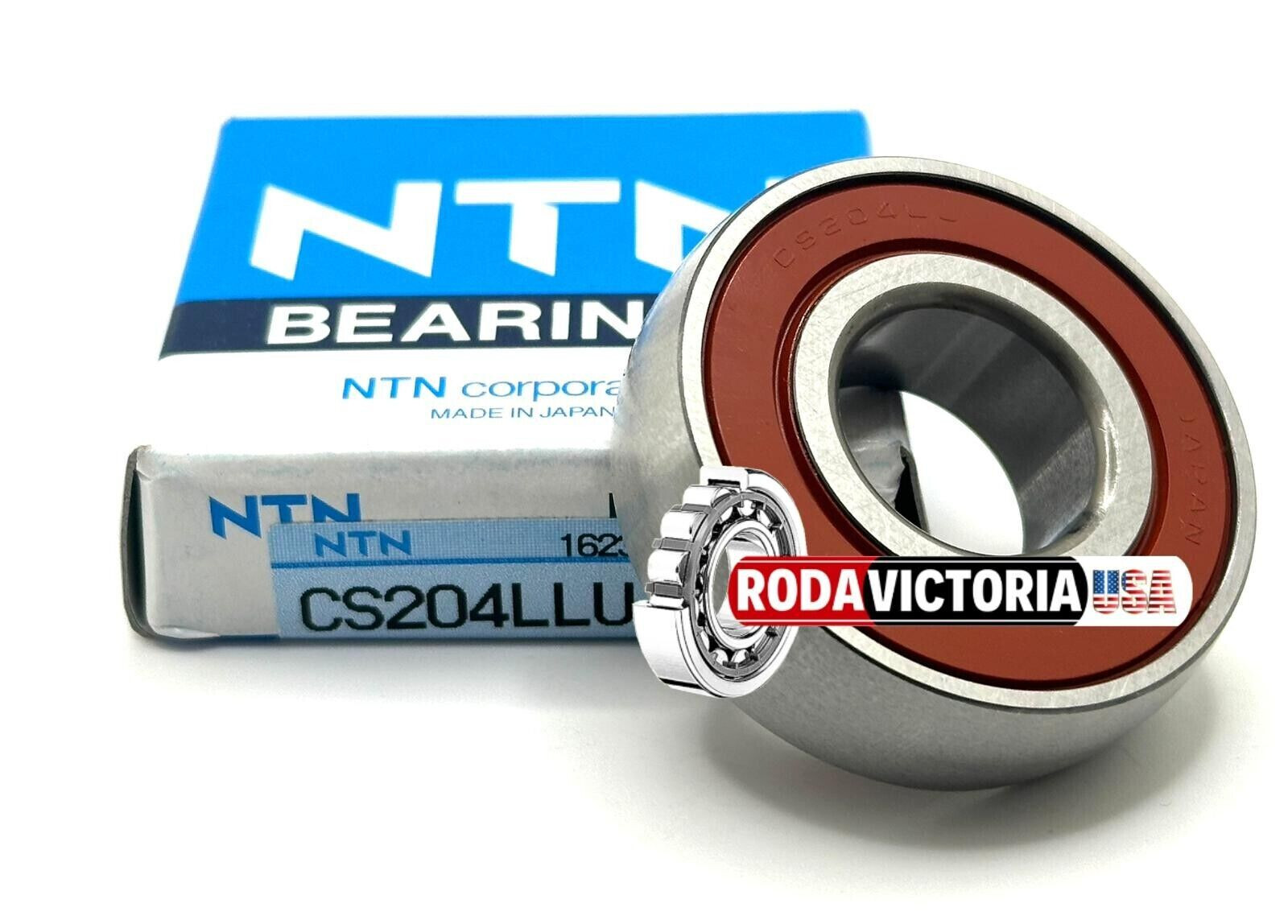 NTN CS204LLU RADIAL INSERT BALL BEARING 20x47x14mm Heidelberg