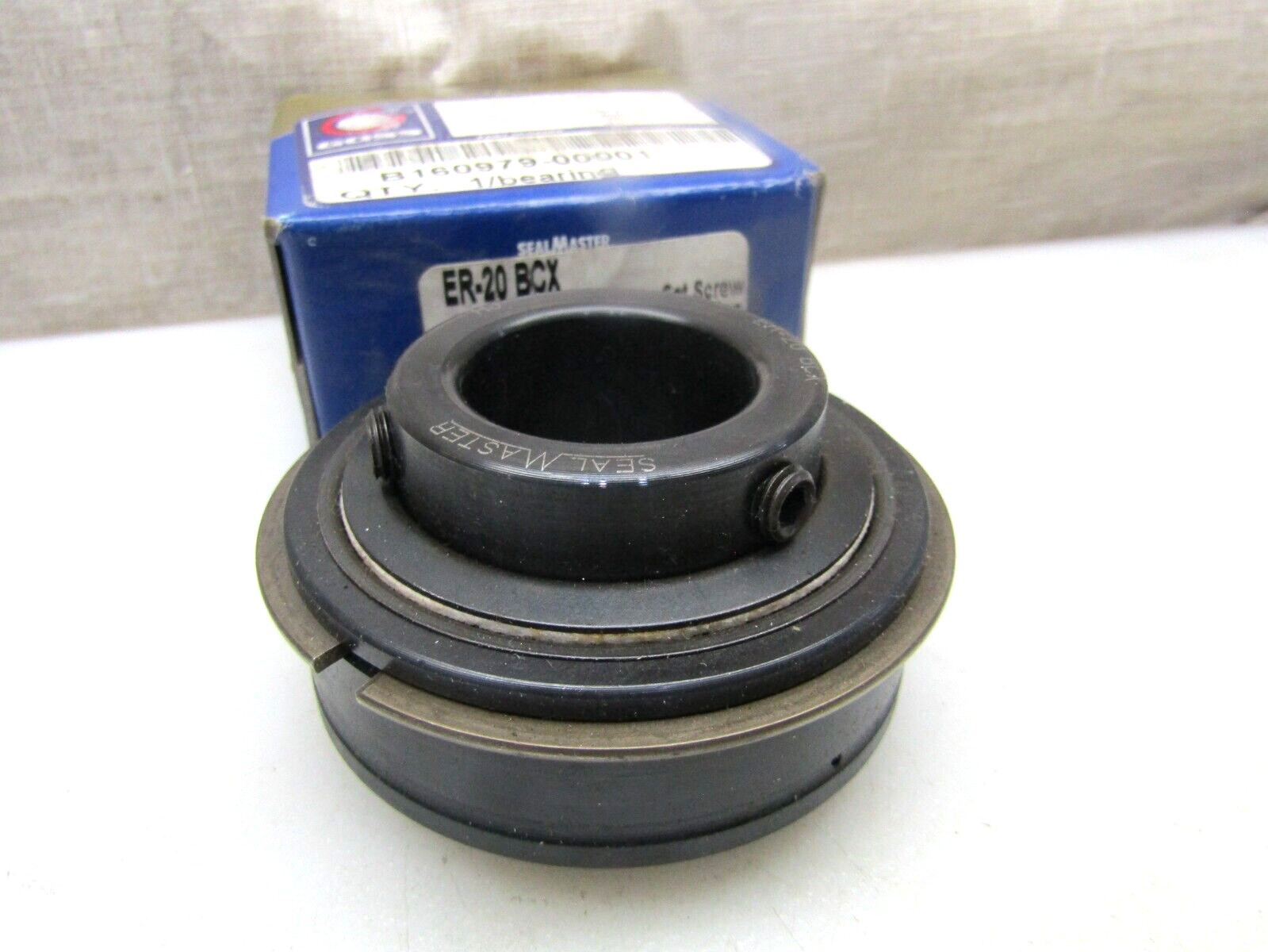 Sealmaster ER-20 BCX 1-1/4″ Insert Bearing w/ Set Screw Clamping
