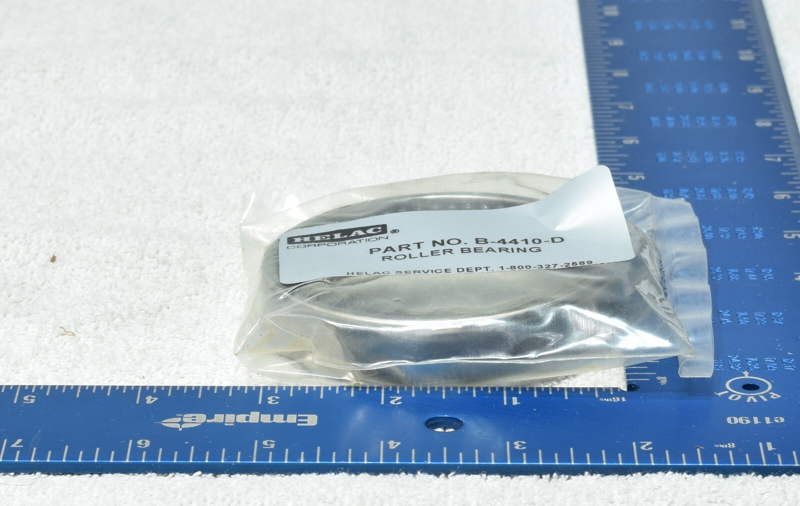 B-4410-D Helac Drawn Cup Needle Roller Bearing Open Ends w/Full Complement