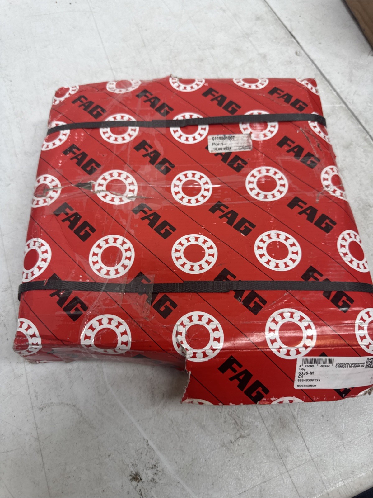 Branded Bearing Part # 6326-M-C4 130x280x58mm