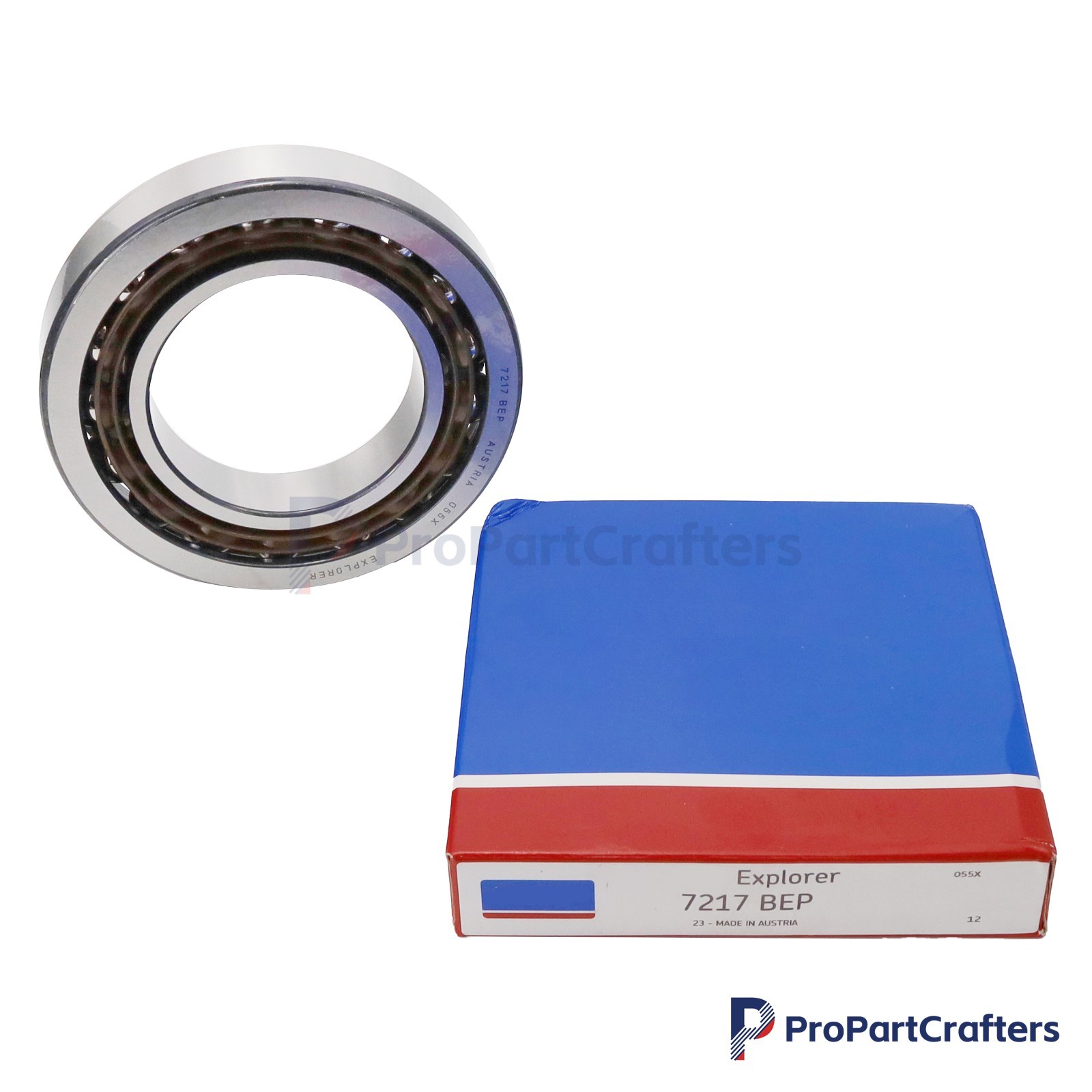 NEW Fits SKF 7217 BEP Angular Contact Bearing 85mm Bore Fast Shipping US
