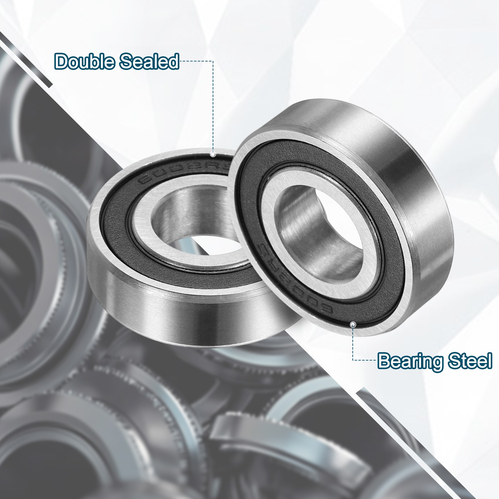 2Pcs Ball Bearings 14x32x9mm for 14329-2RS Non Standard