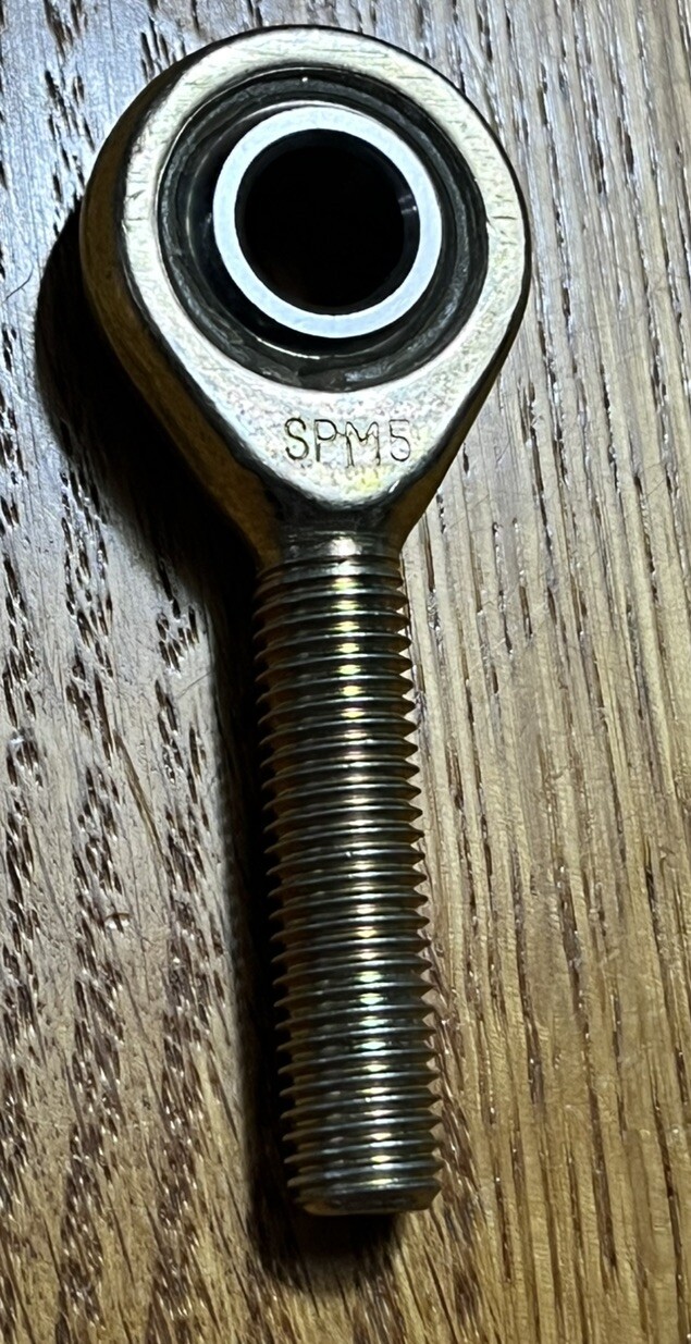 New Aurora SPM-5 Rod End; 5/16″ID; 5/16-24 Male RH Threads Spherical Timken