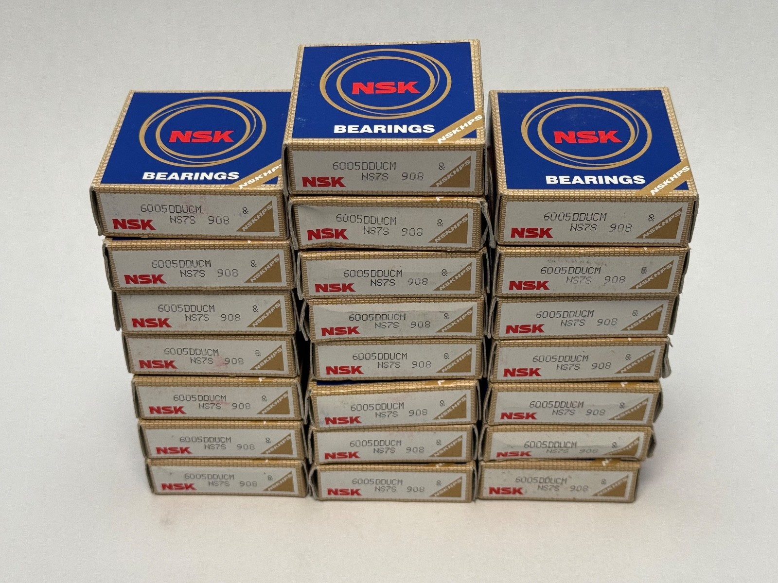 NSK 6005DDUCM Bearing Rubber Seals 6005-DDU-CM 6005RS 25x47x12 mm 22 Pcs