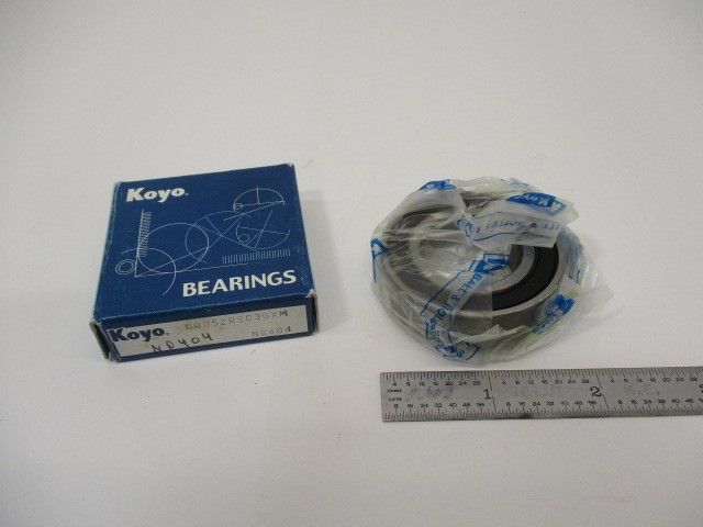 KOYO Ball Bearing # 6005 2RSC3GXM Metric 47 mm OD x 25 mm ID x 12 mm Thick NOS