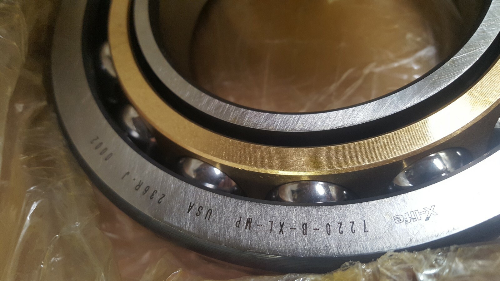 Fag 7220-B-XL-MP Angular Contact Ball Bearing – 40 Degree – Flush Ground